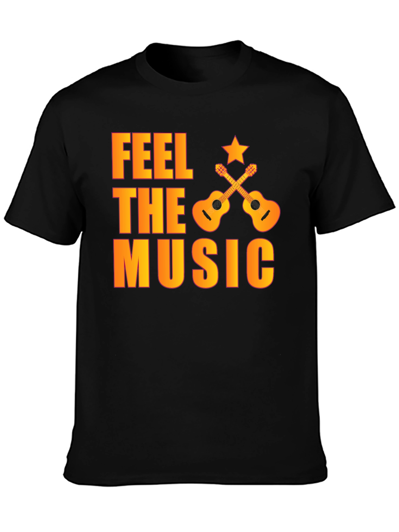 Feel The Music Graphic T-Shirt