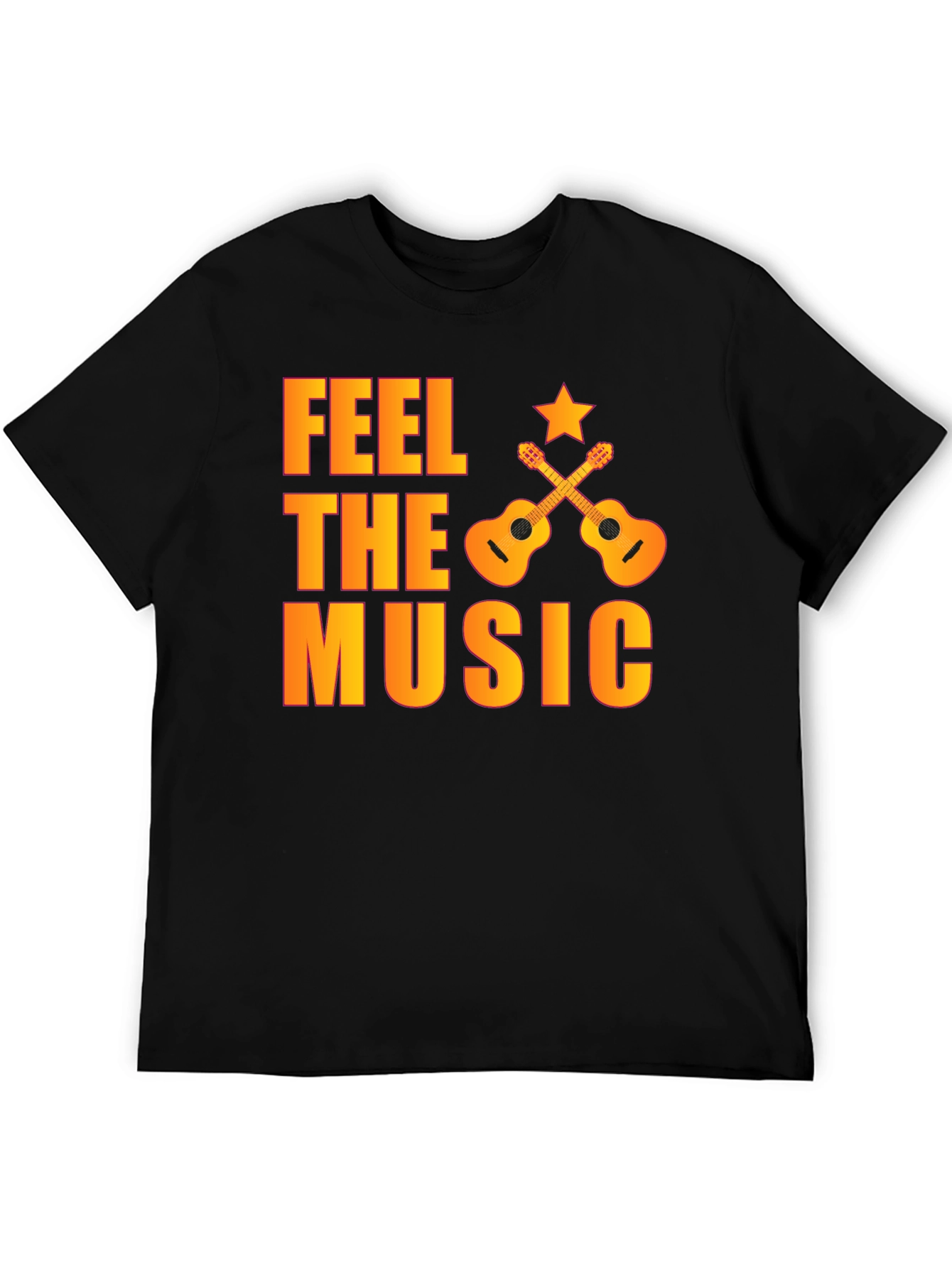 Feel The Music Graphic T-Shirt