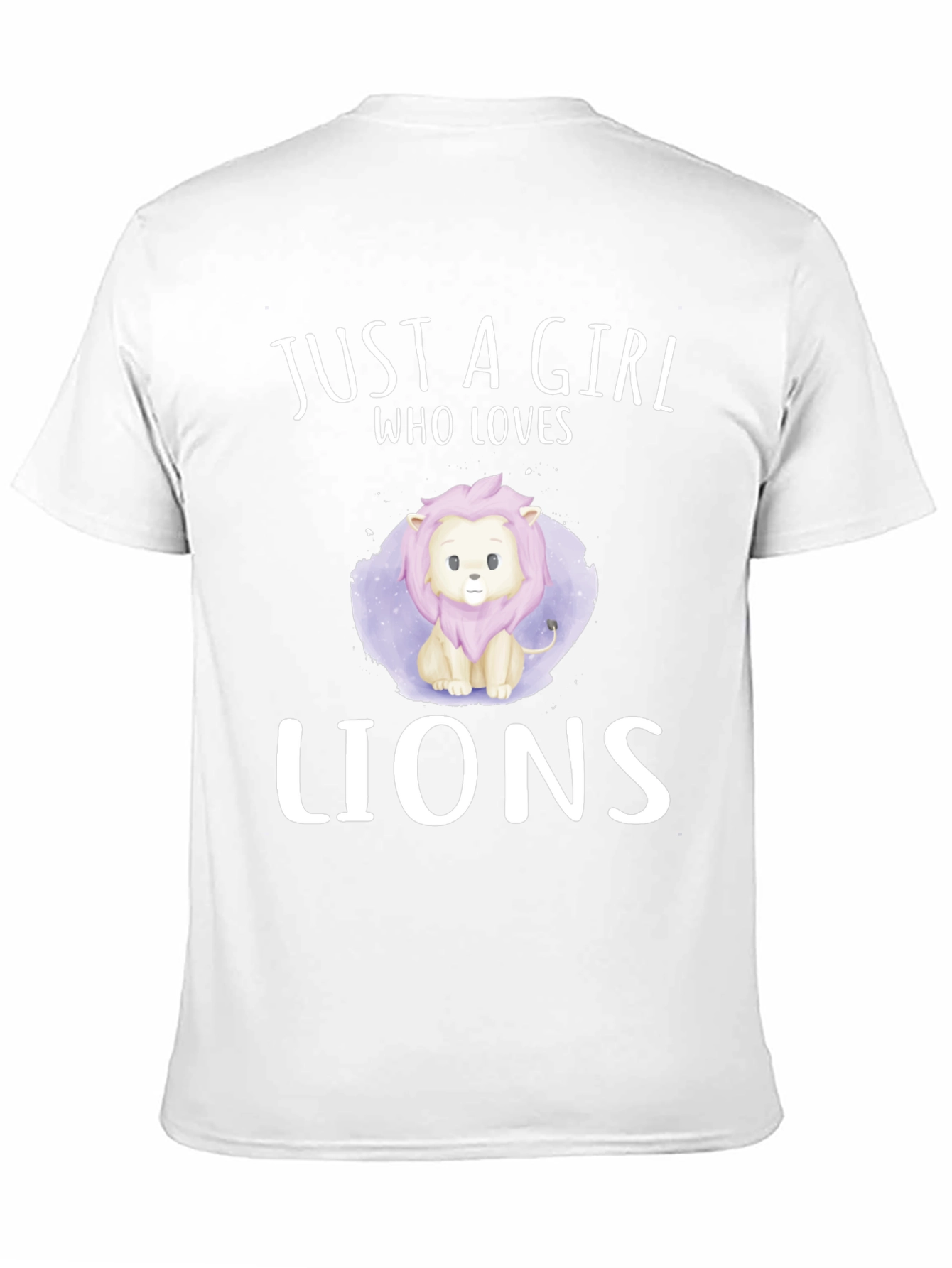Just a Girl Who Loves Lions T-Shirt
