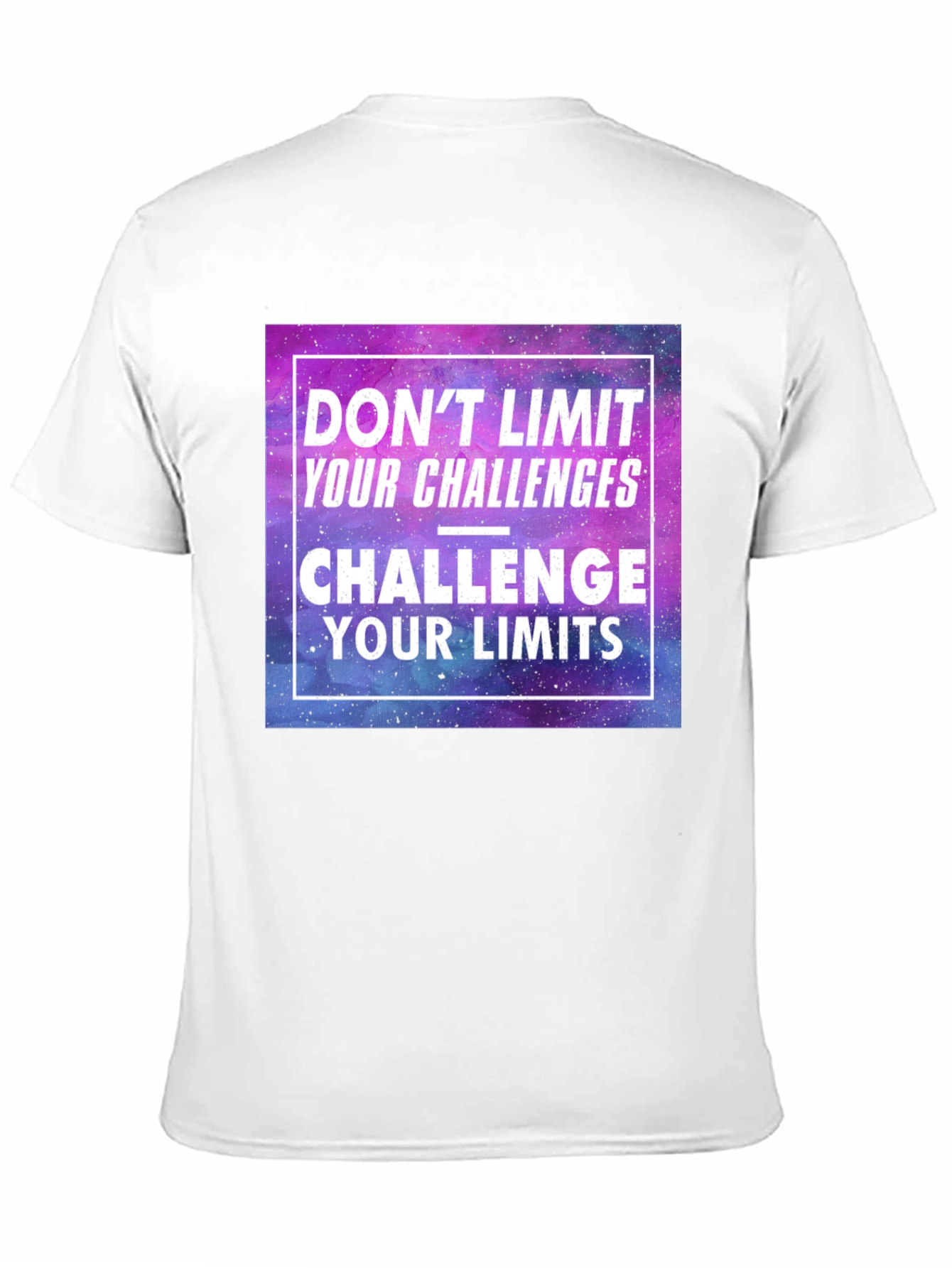 Challenge Your Limits Graphic Tee - Motivational Shirt
