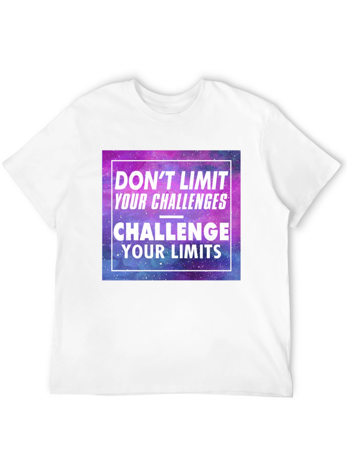 Challenge Your Limits Graphic Tee - Motivational Shirt
