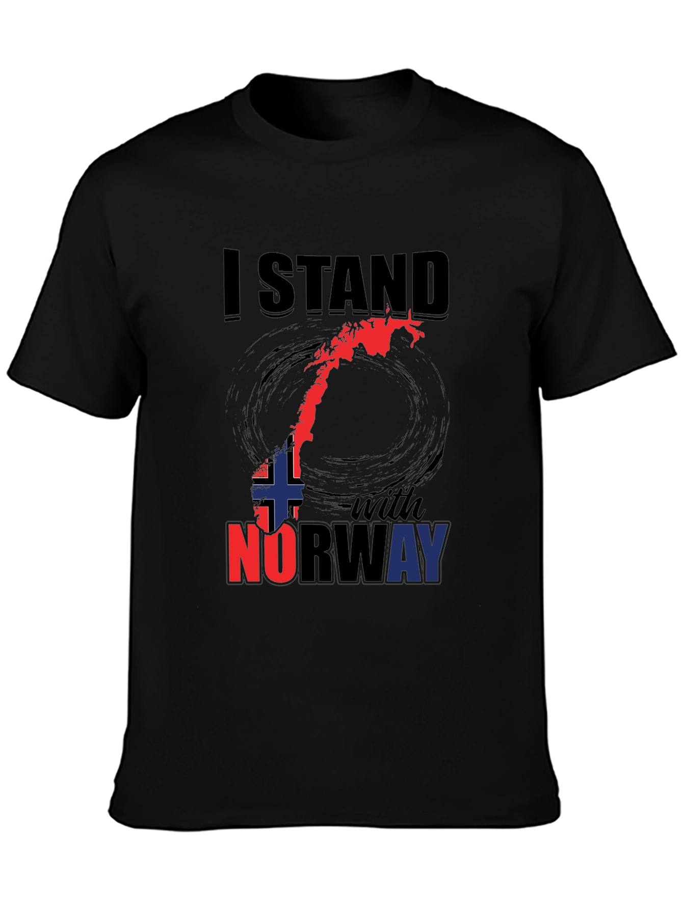 I Stand With Norway Patriotic T-Shirt
