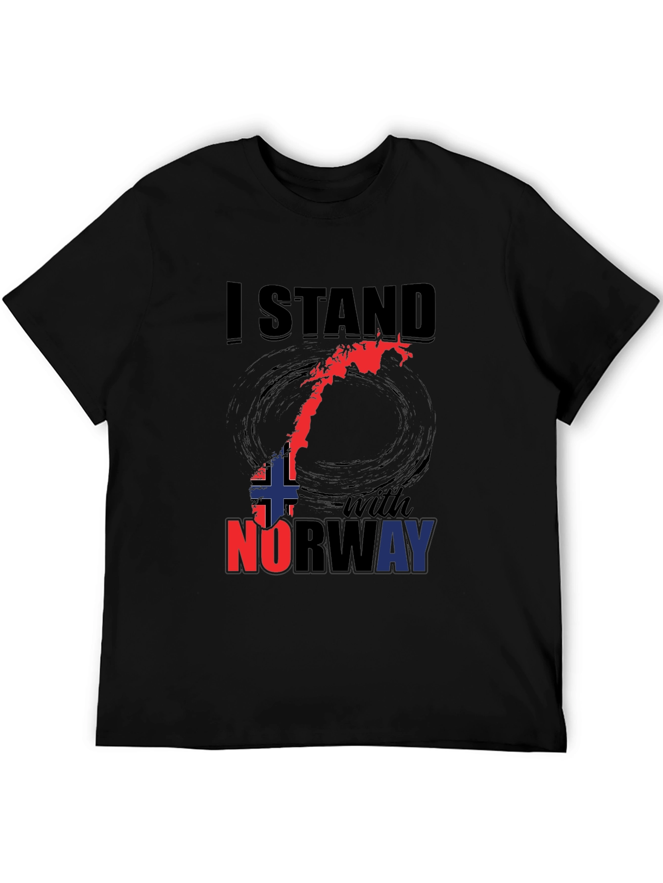 I Stand With Norway Patriotic T-Shirt