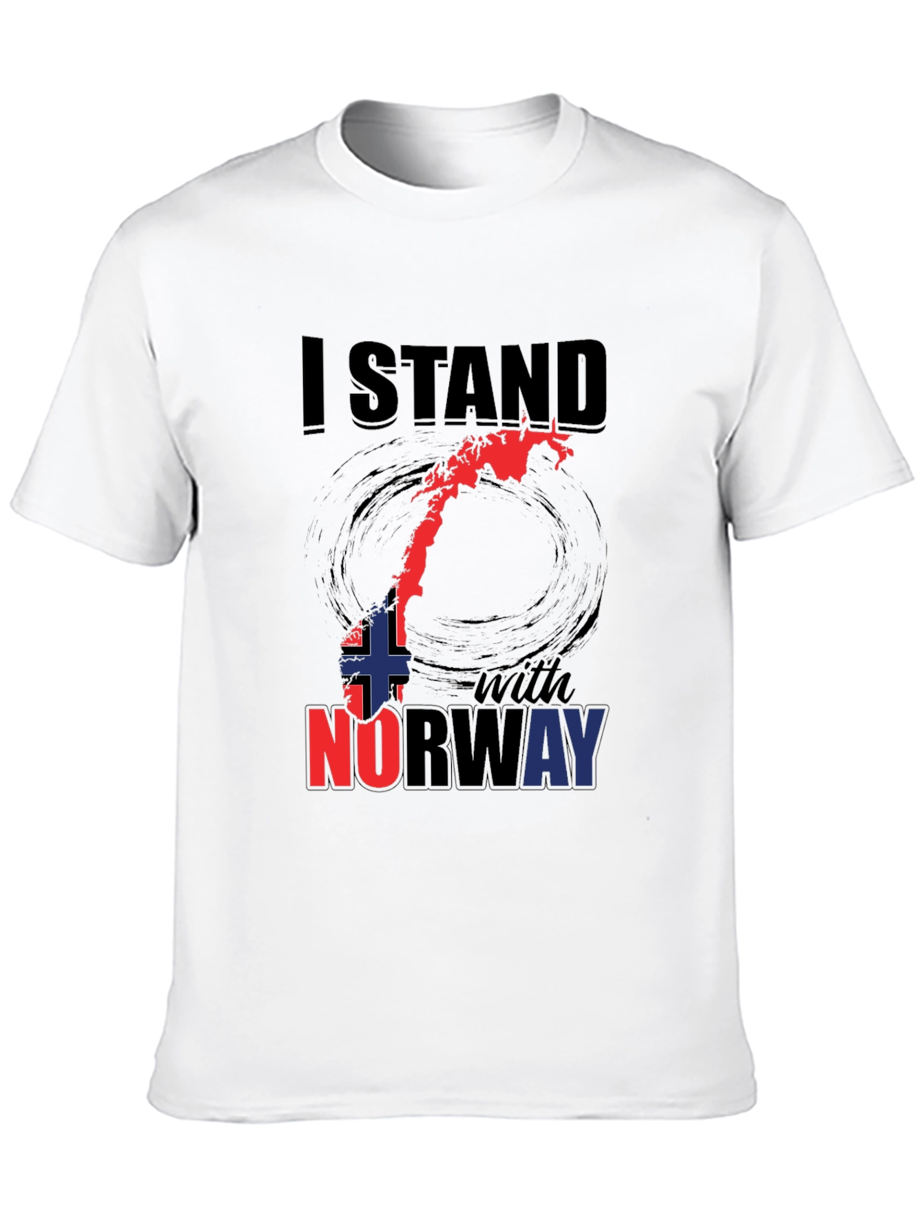 I Stand With Norway Patriotic T-Shirt