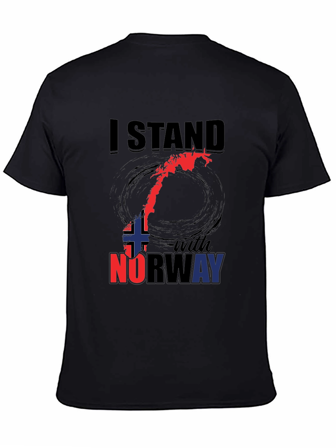 I Stand With Norway Patriotic T-Shirt