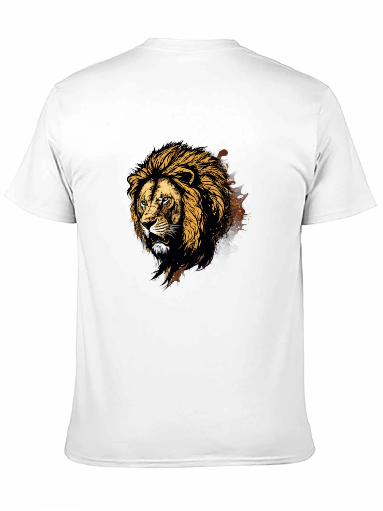 Black Lion Graphic Tee - Fierce Style