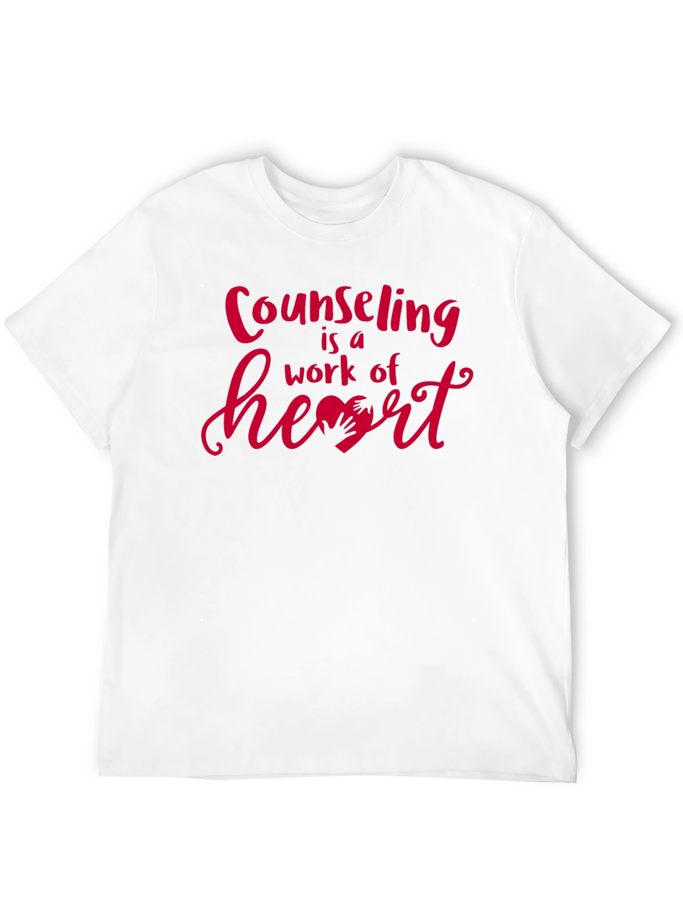 Counseling is a Work of Heart Graphic Tee