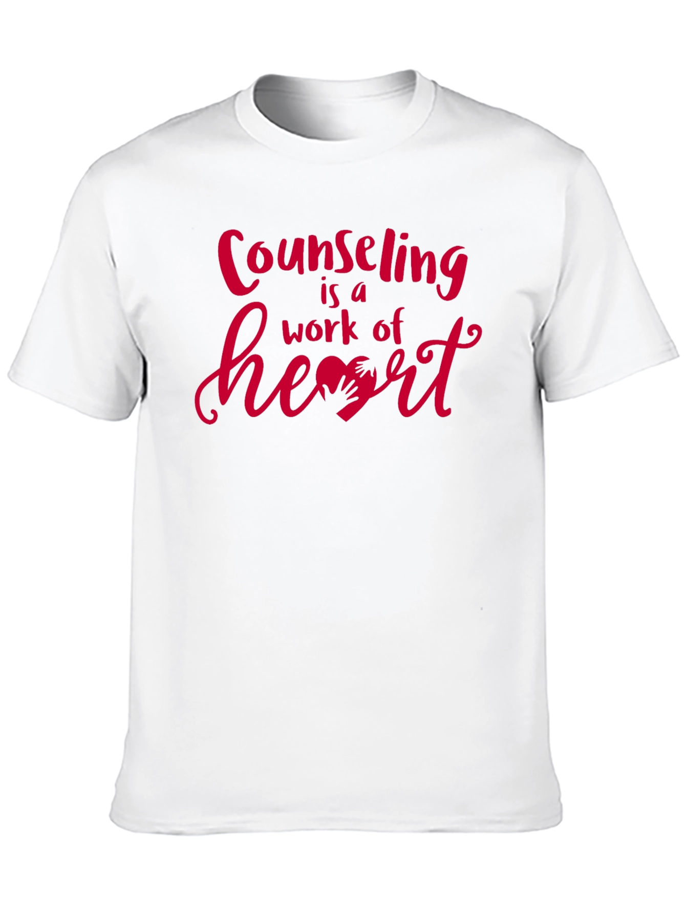 Counseling is a Work of Heart Graphic Tee