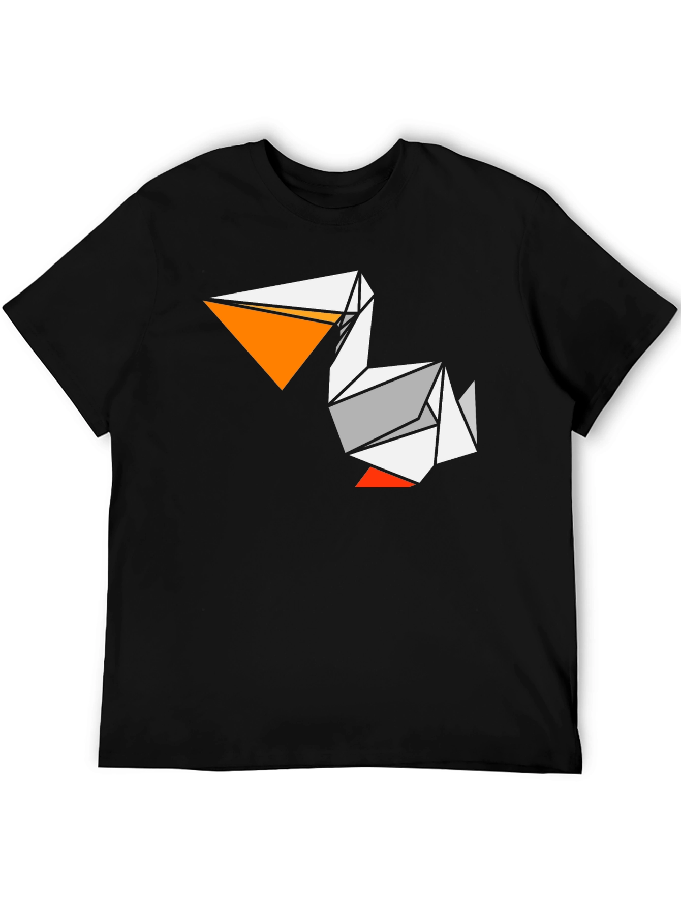 Origami Pelican T-Shirt - Unique Graphic Tee