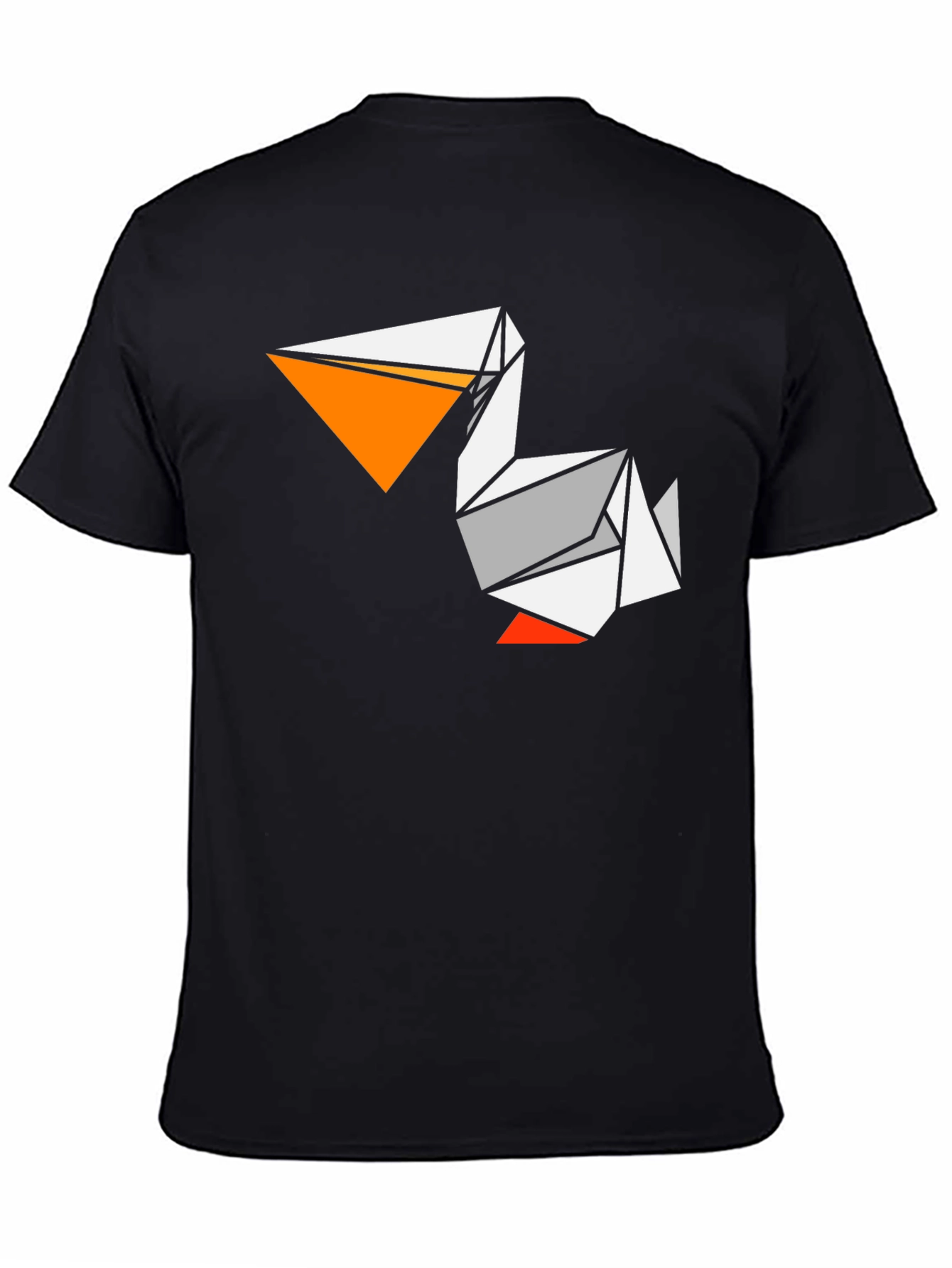 Origami Pelican T-Shirt - Unique Graphic Tee