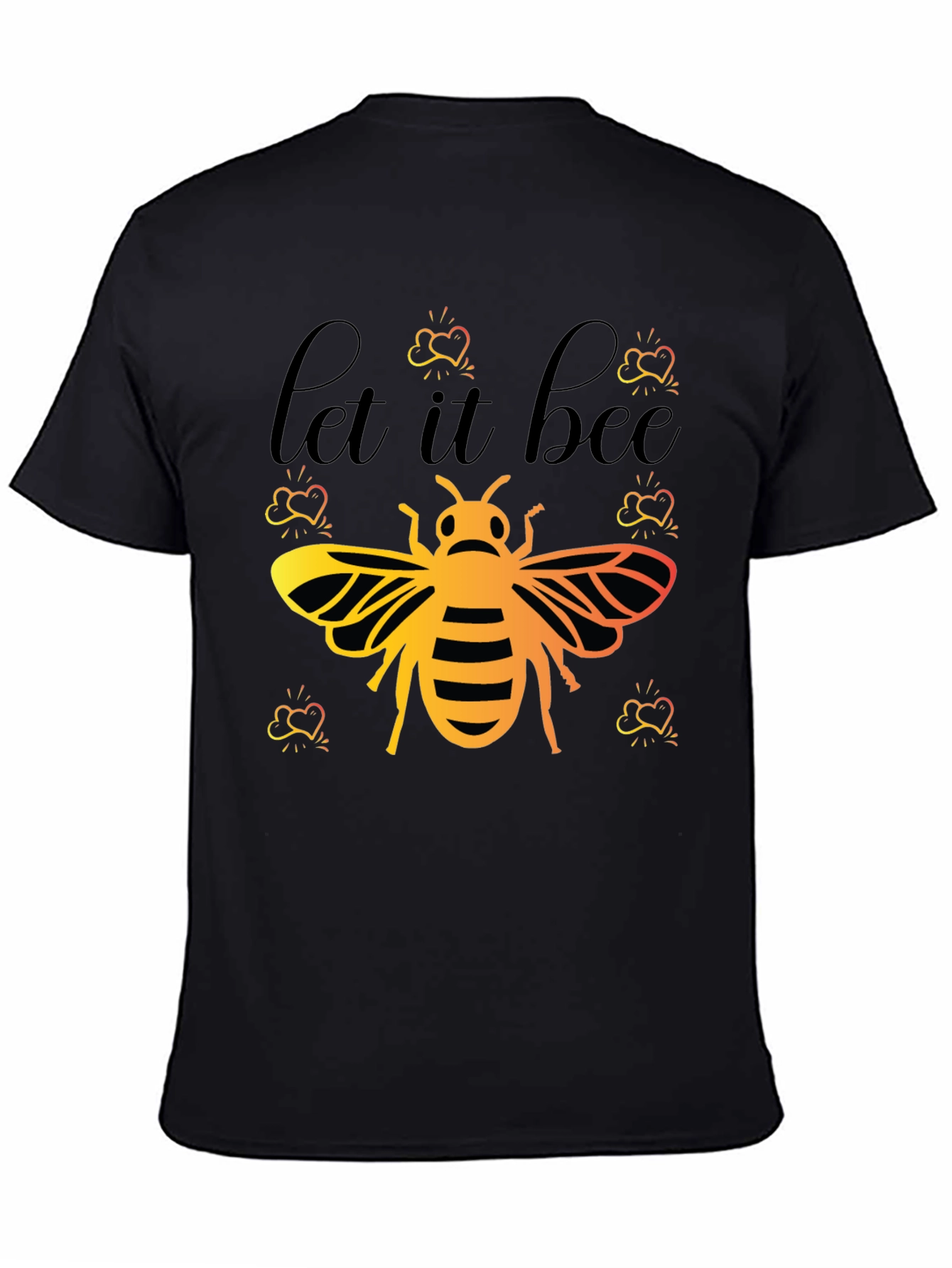 Let It Bee Graphic Tee - Trendy Honeybee Design