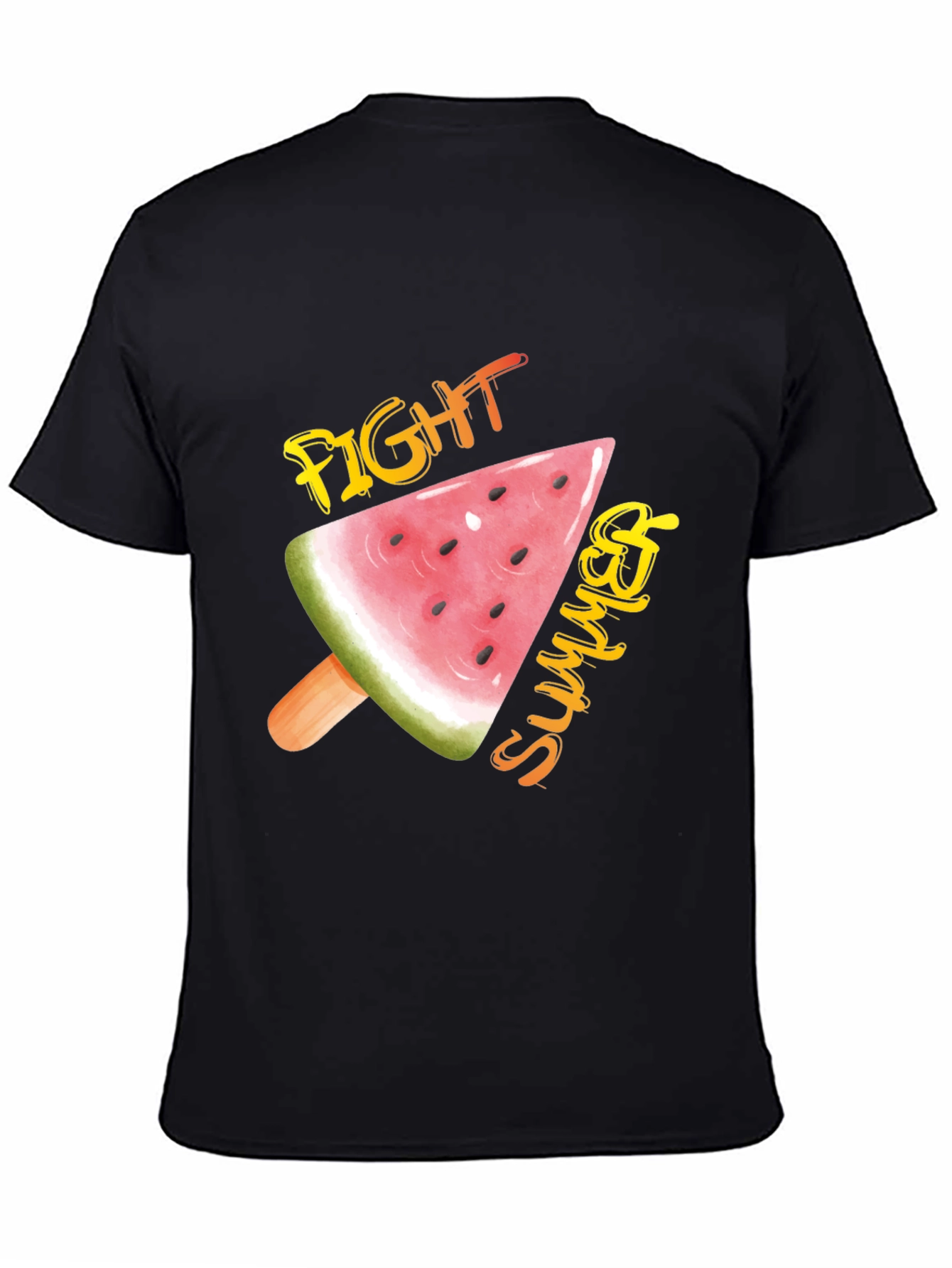 Fight Summer Watermelon Popsicle Graphic Tee