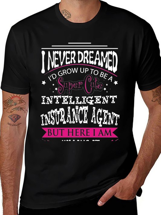 Super Cute Insurance Agent T-Shirt