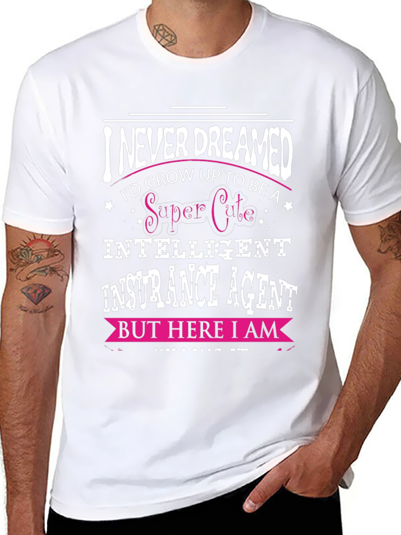 Super Cute Insurance Agent T-Shirt