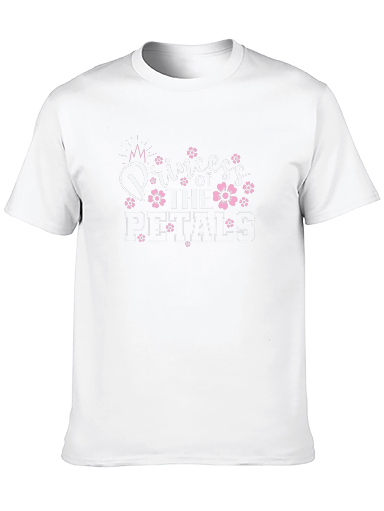 Princess of the Petals Black T-Shirt