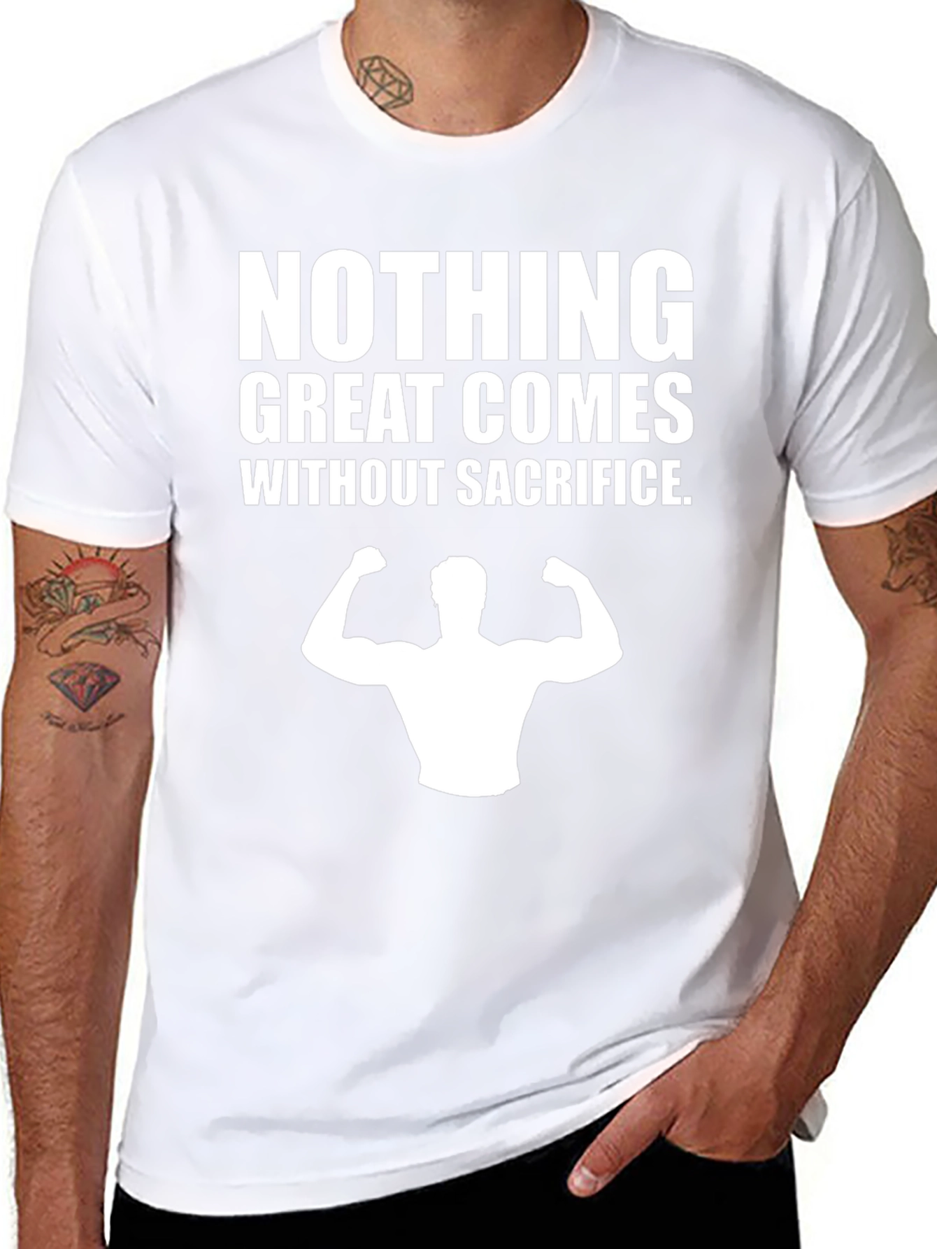 Nothing Great Comes Without Sacrifice Graphic Tee