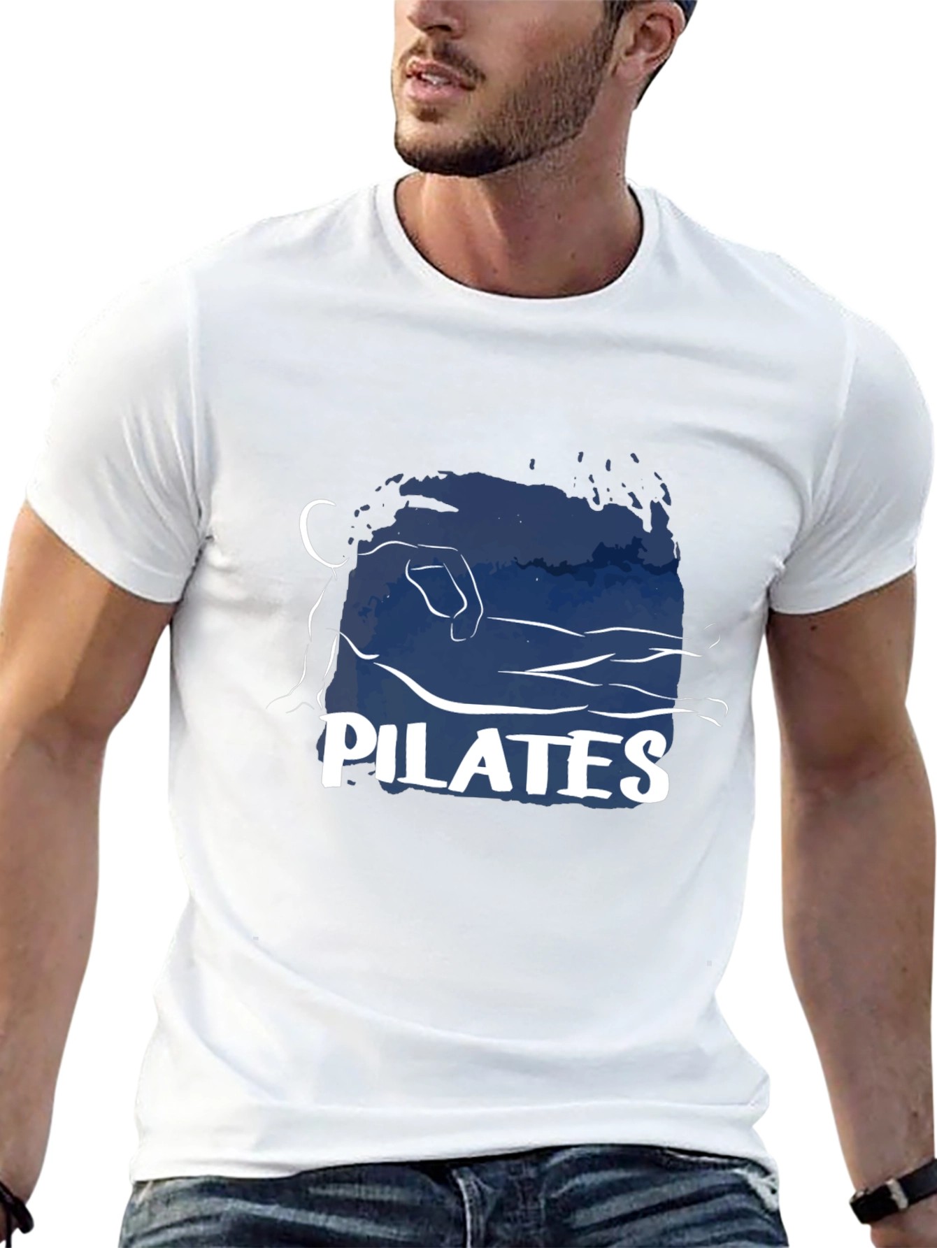 Pilates Silhouette Graphic Tee - Unisex