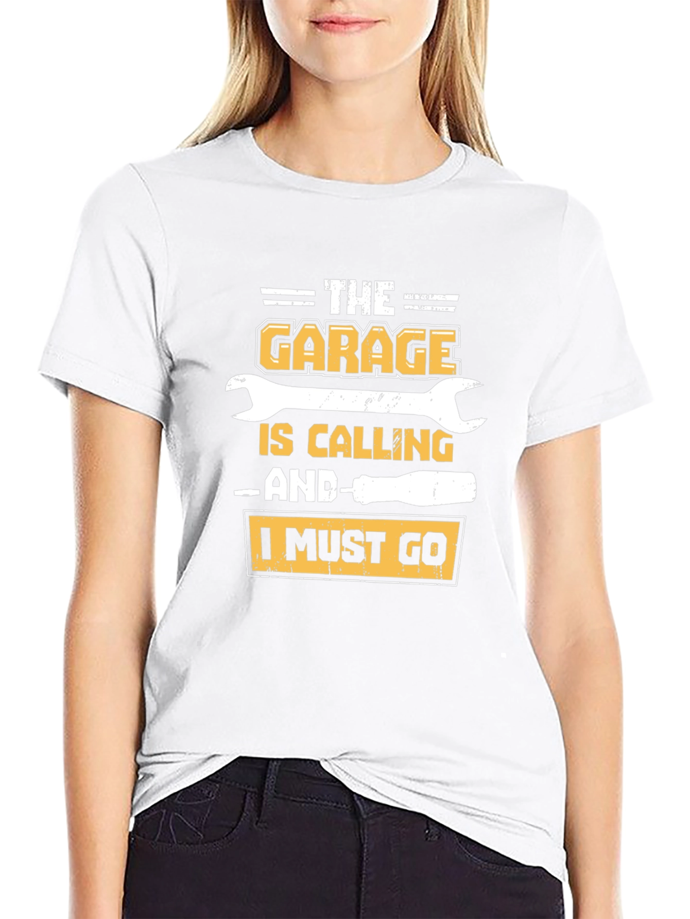 The Garage is Calling T-Shirt - Mechanic Gift