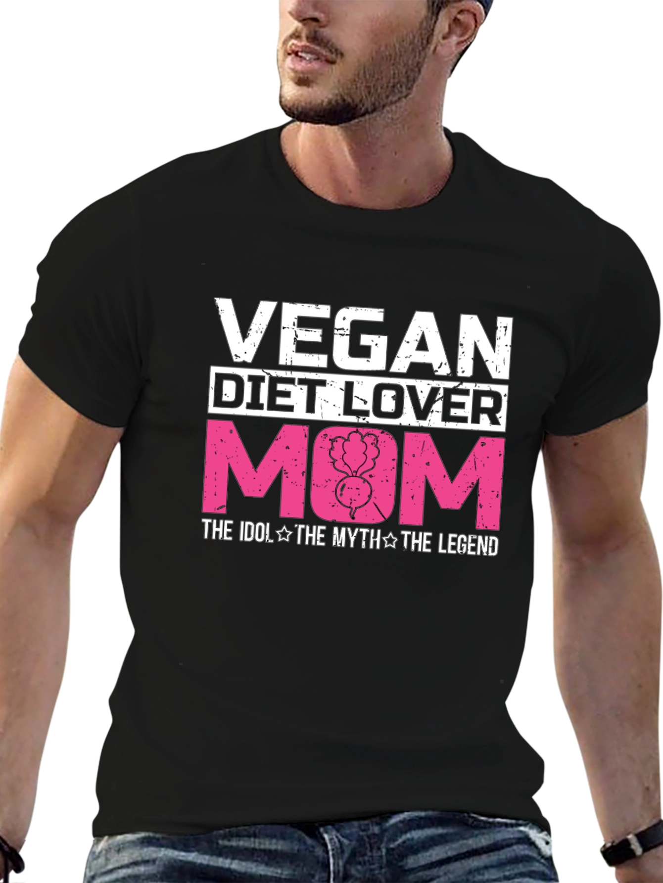 Vegan Diet Lover Mom T-Shirt