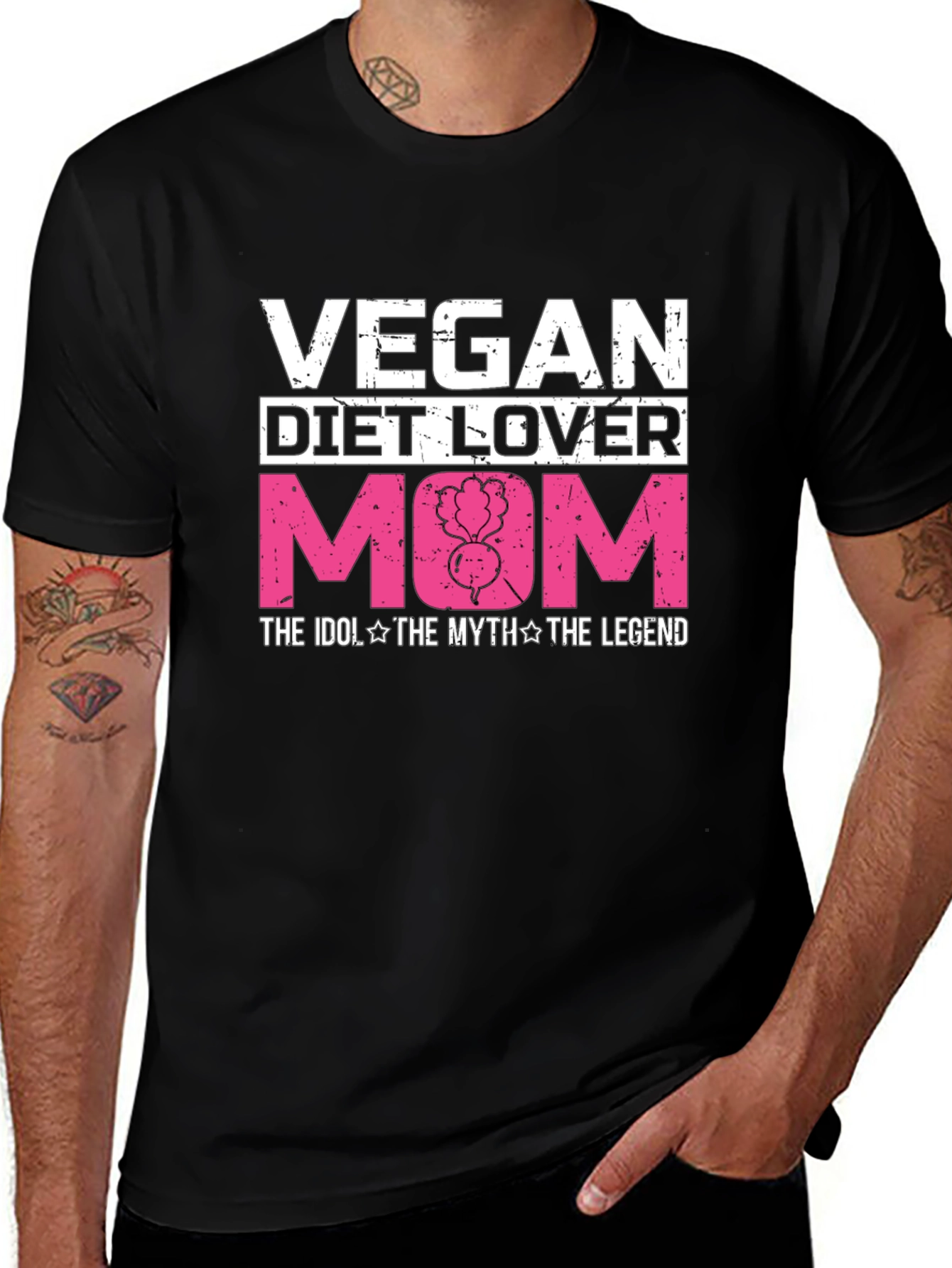 Vegan Diet Lover Mom T-Shirt
