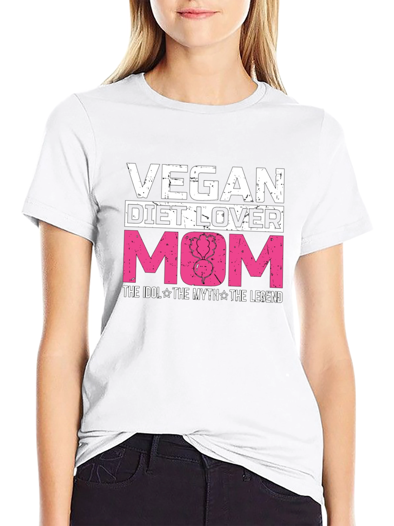 Vegan Diet Lover Mom T-Shirt
