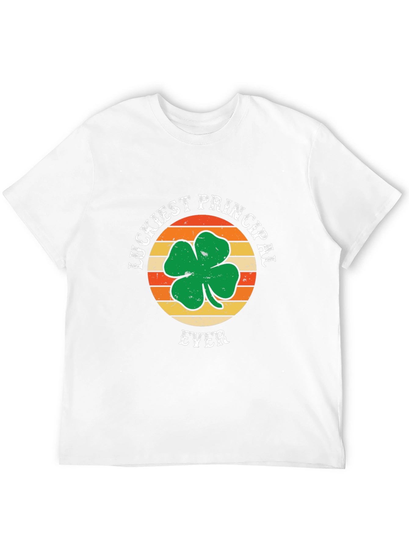 Luckiest Principal Ever T-Shirt - St. Patricks Day Tee