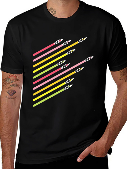 Retro Arrow Tee - Mens Graphic T-Shirt