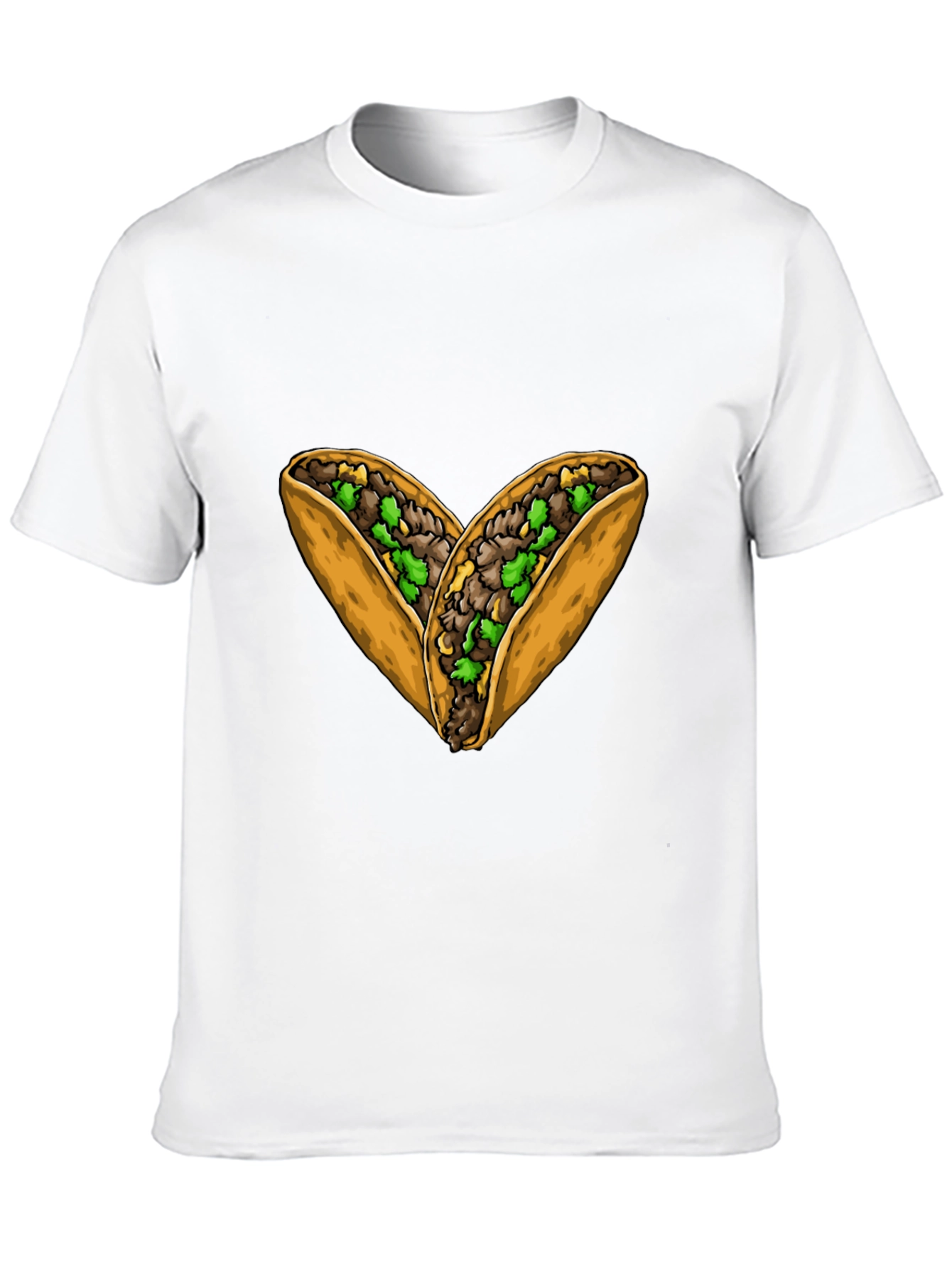 Taco Heart Graphic Black T-Shirt