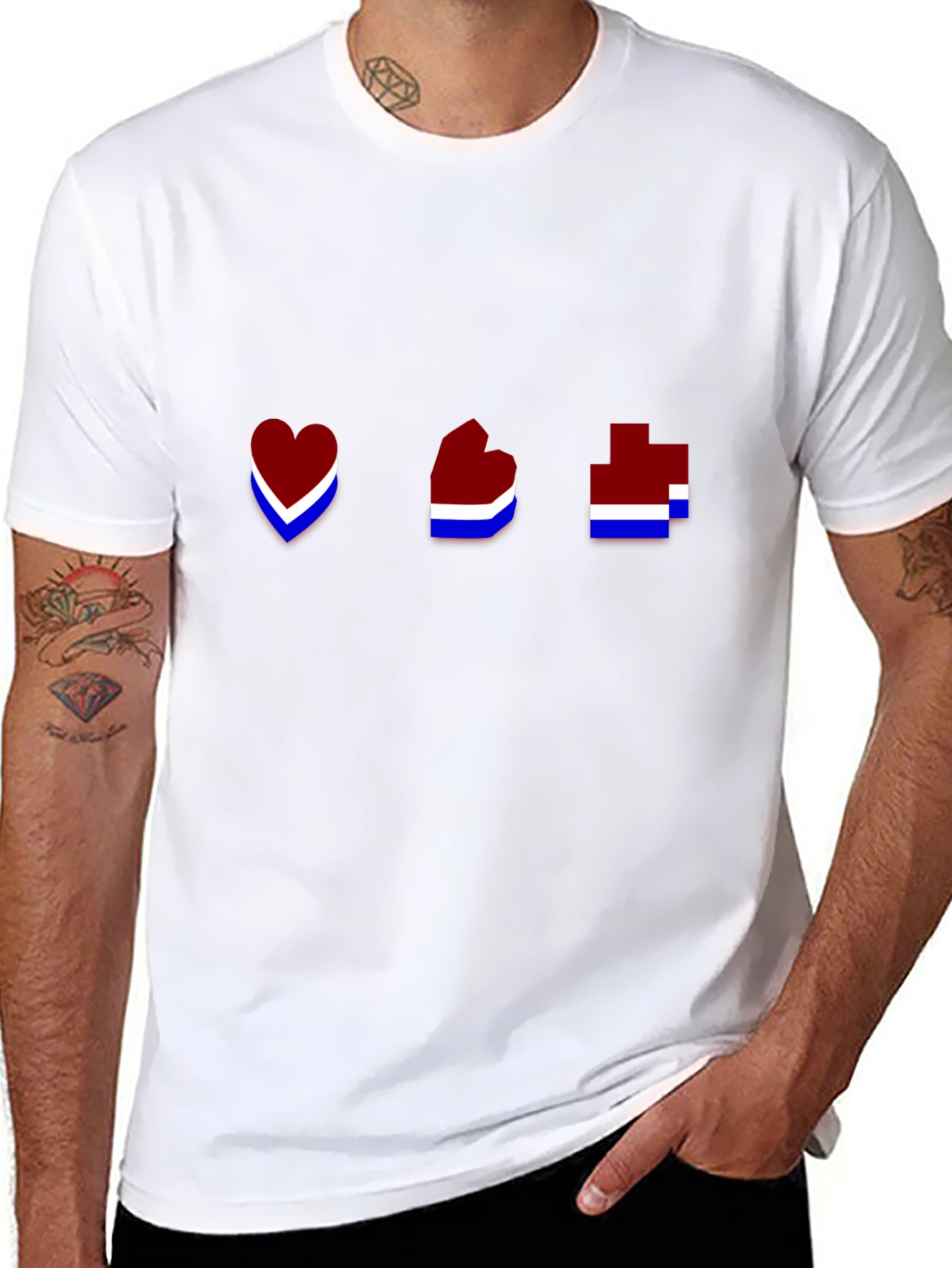 Gamer Health Bar Black T-Shirt