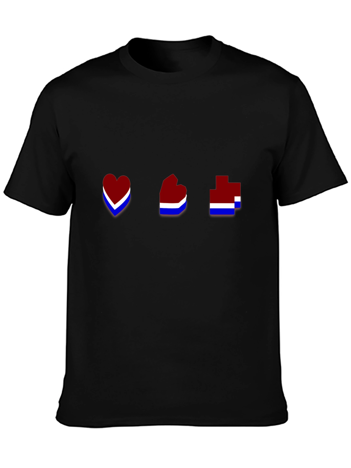 Gamer Health Bar Black T-Shirt