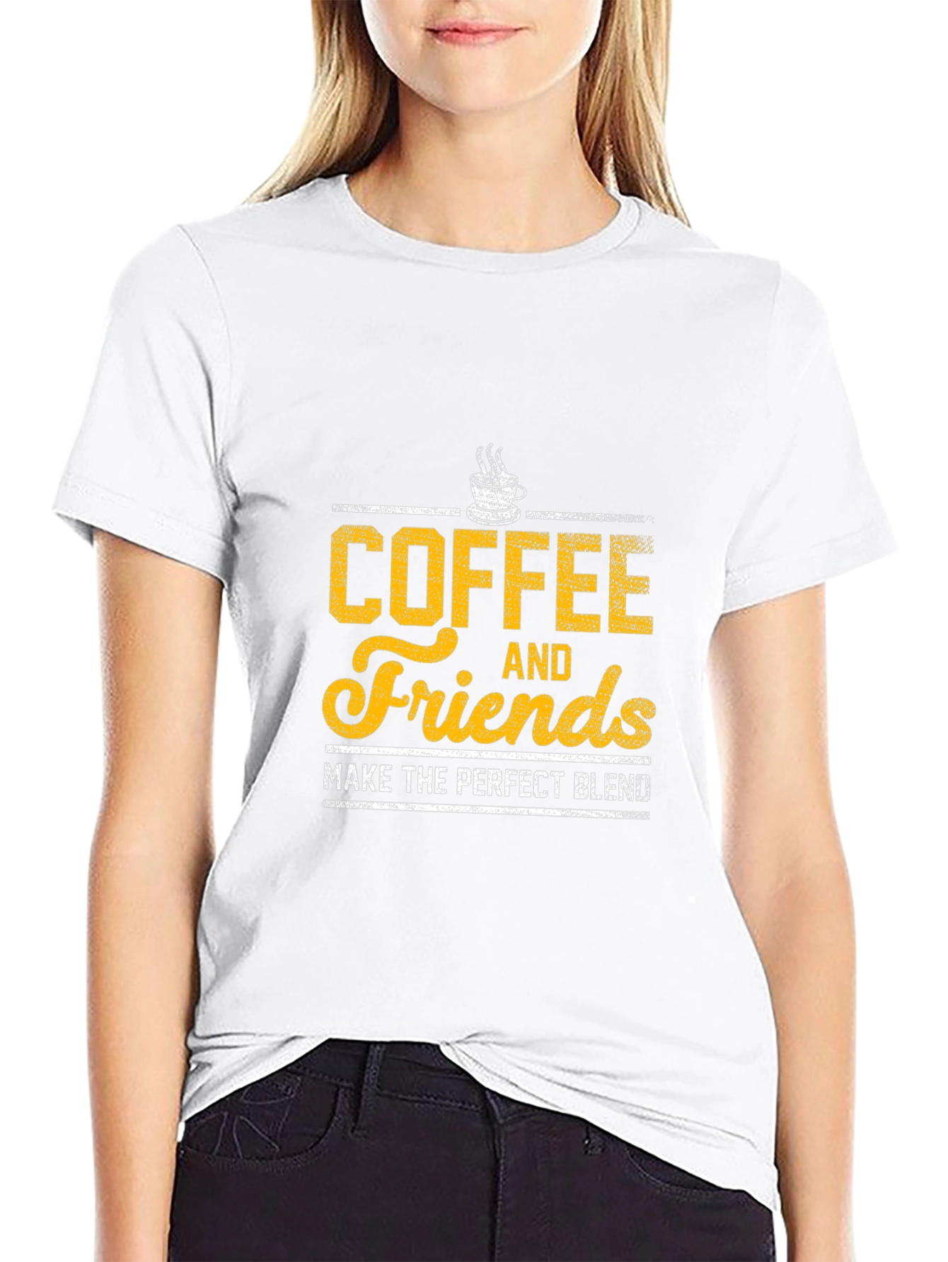 Coffee and Friends Graphic T-Shirt