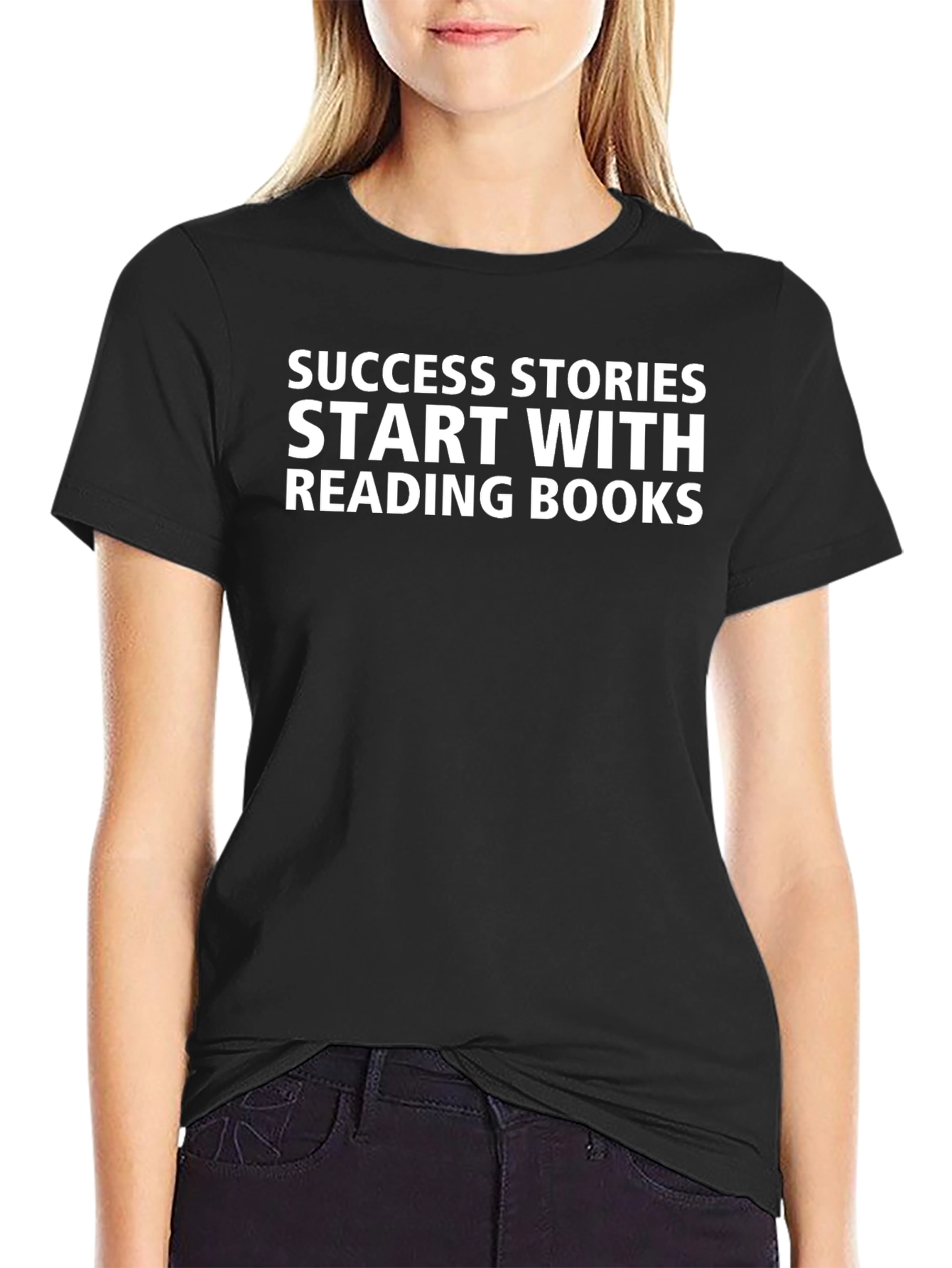 Success Stories T-Shirt - Reading Books Tee
