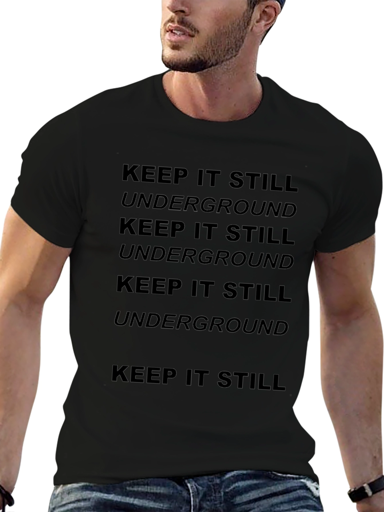Keep It Still Underground Graphic Tee