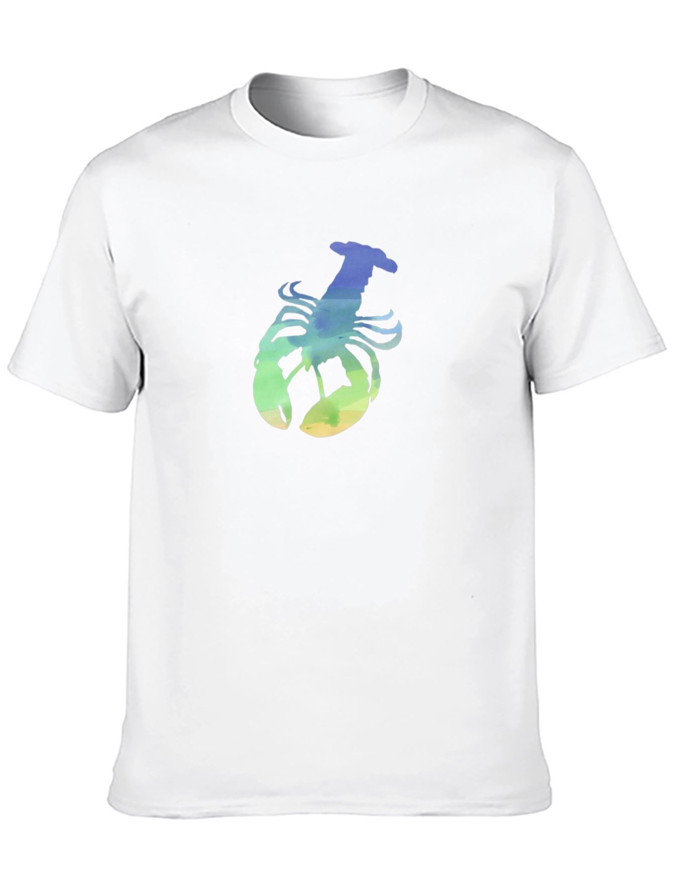 Lobster Graphic Black T-Shirt Casual Wear