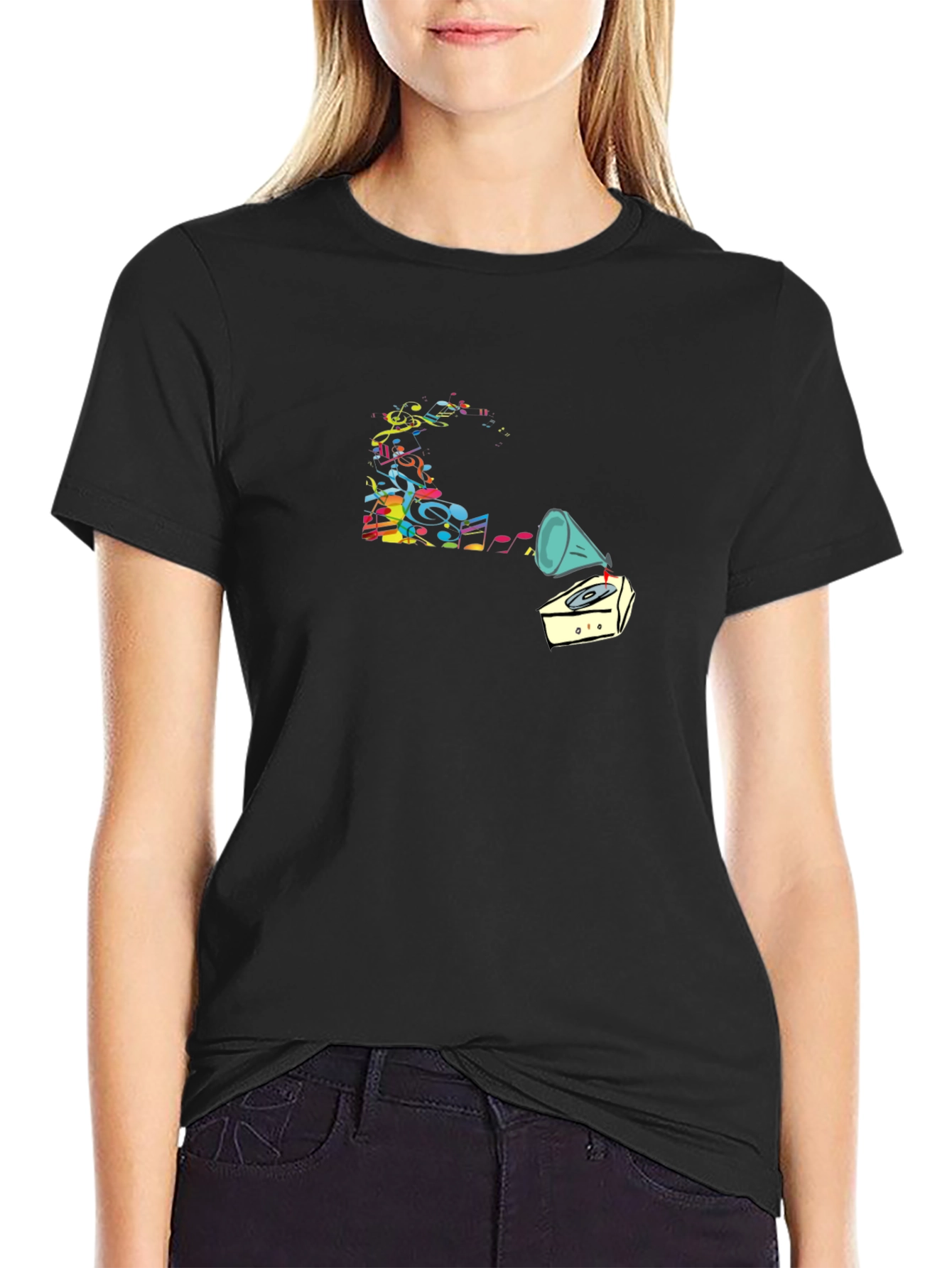 Retro Music Graphic T-Shirt