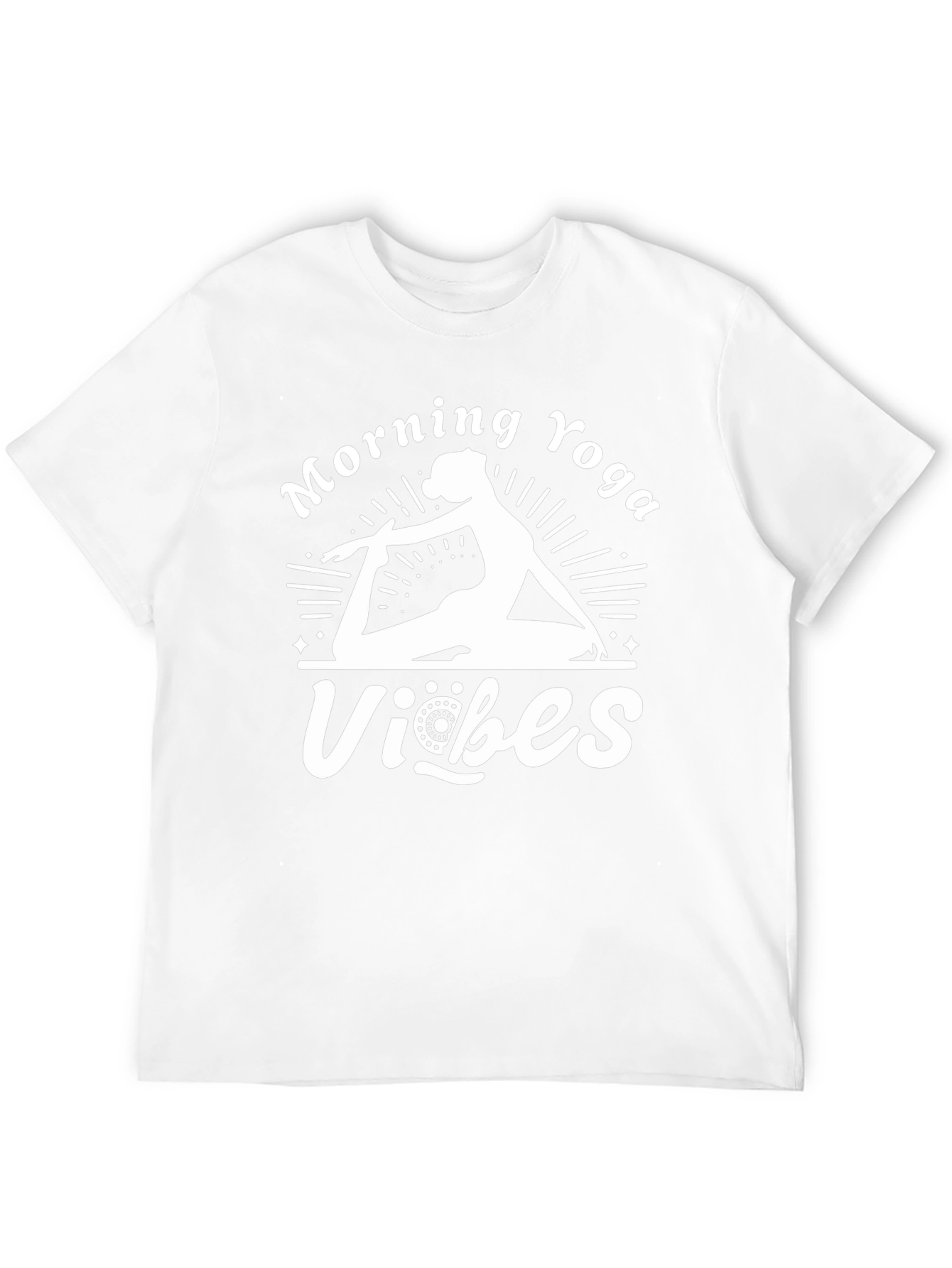 Morning Yoga Vibes Graphic T-Shirt
