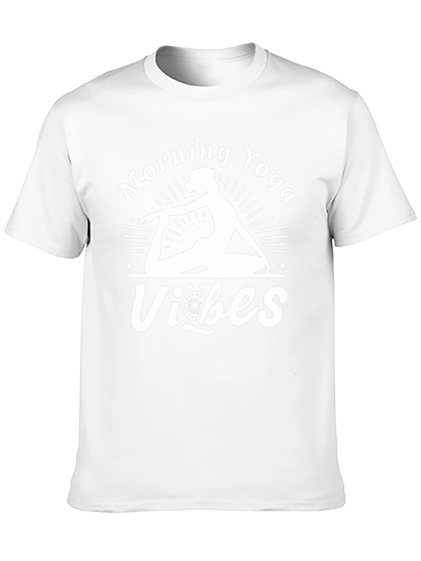 Morning Yoga Vibes Graphic T-Shirt