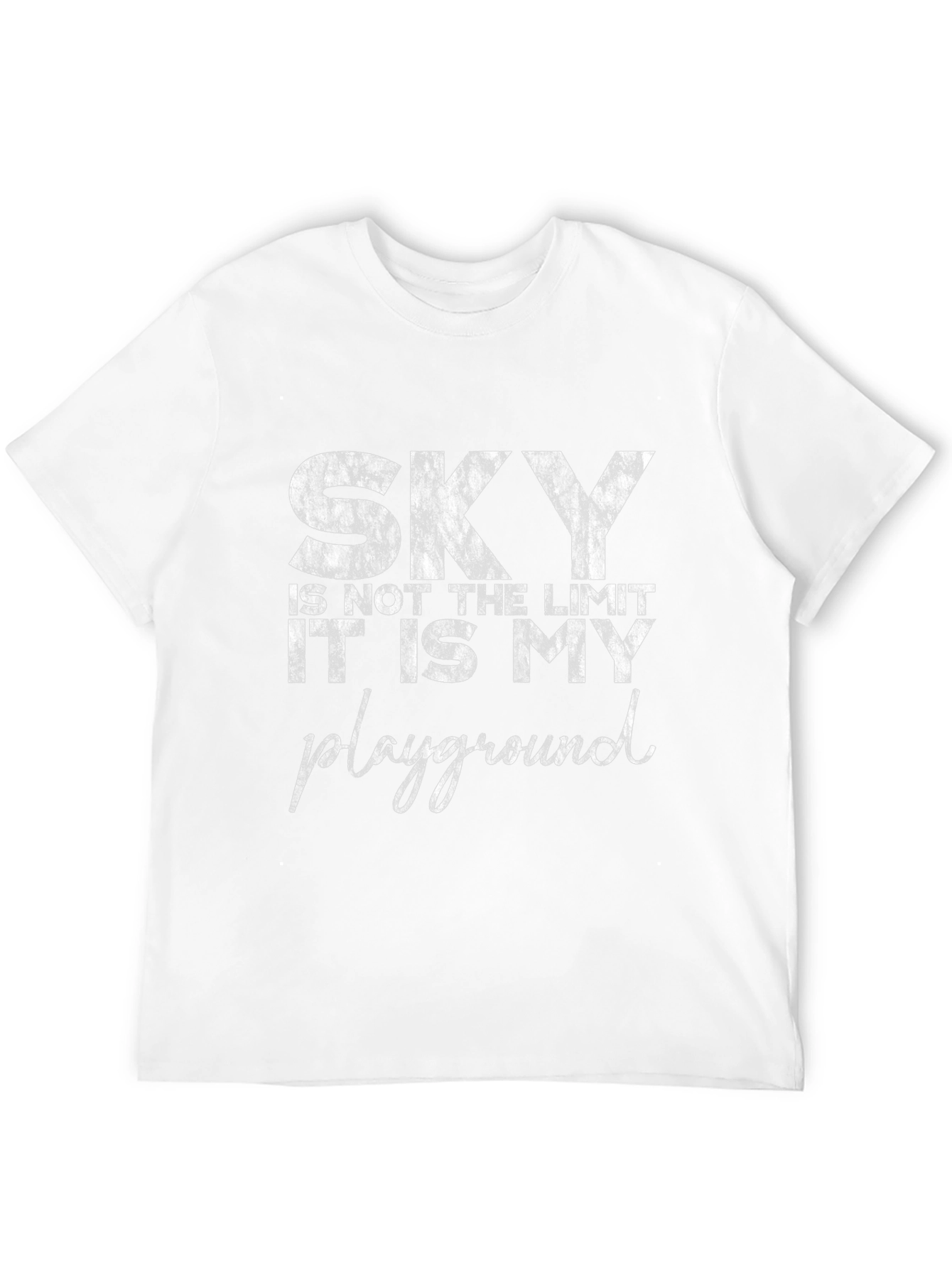 Sky is My Playground Black Graphic Tee
