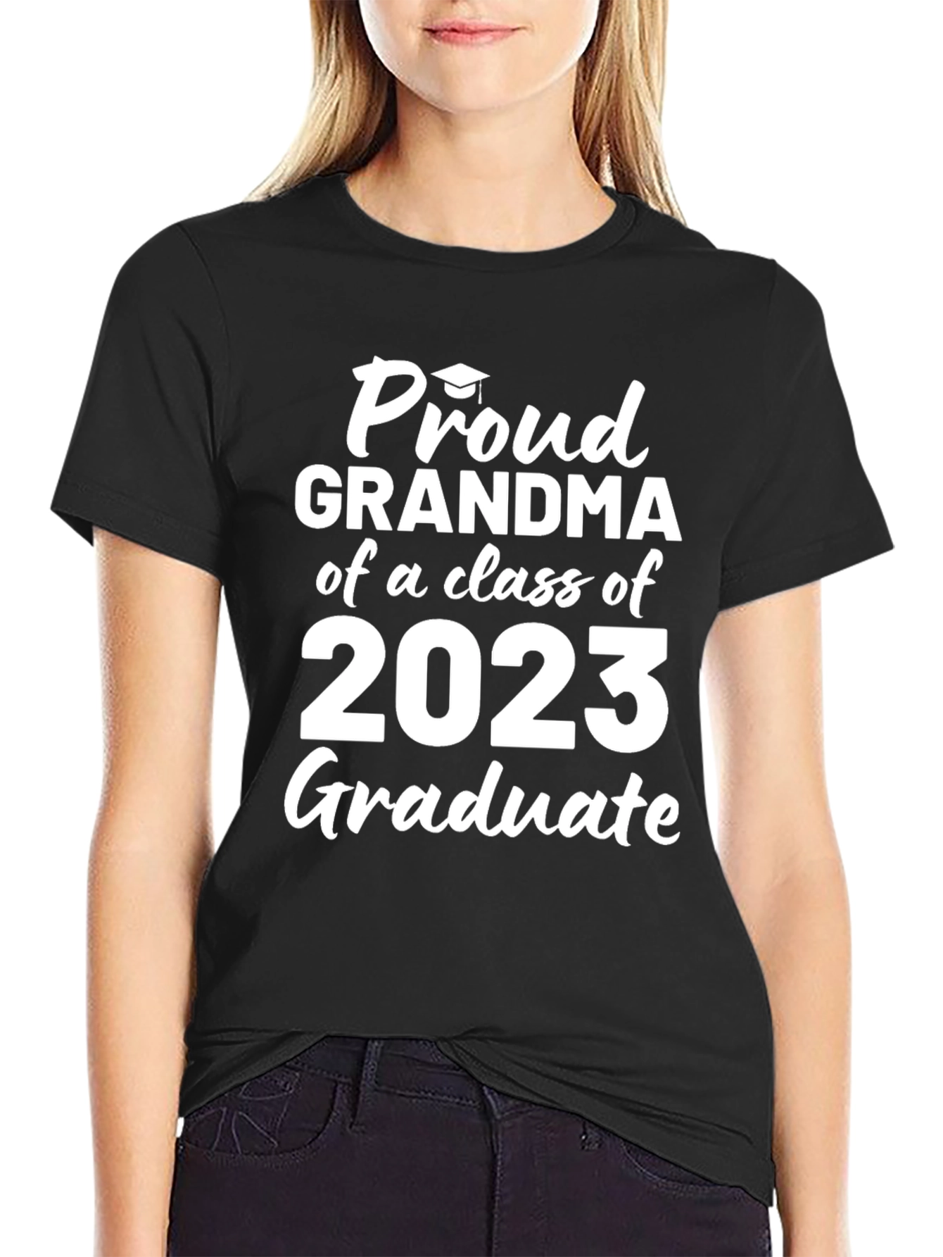 Proud Grandma Class of 2023 Graduate T-Shirt