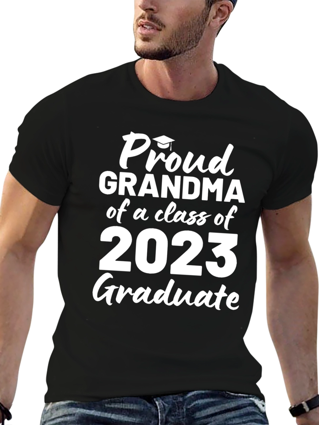 Proud Grandma Class of 2023 Graduate T-Shirt