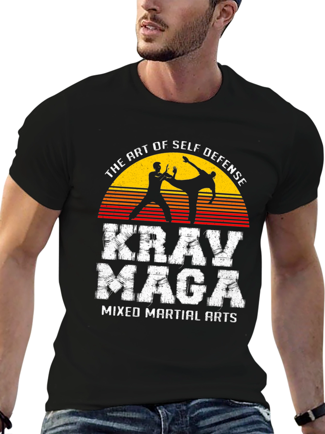 Krav Maga Self Defense T-Shirt - Mixed Martial Arts