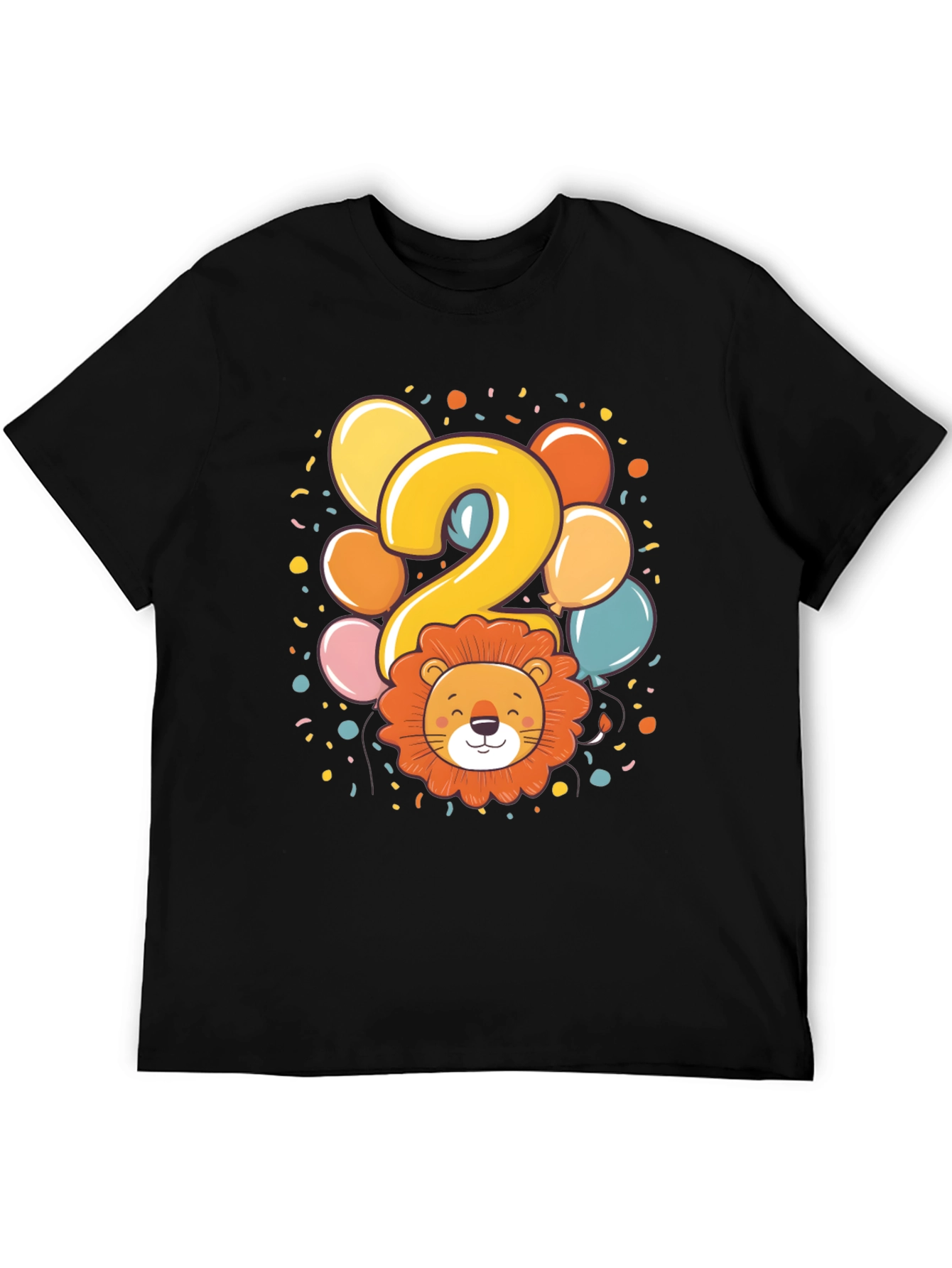 Kids 2nd Birthday Lion T-Shirt