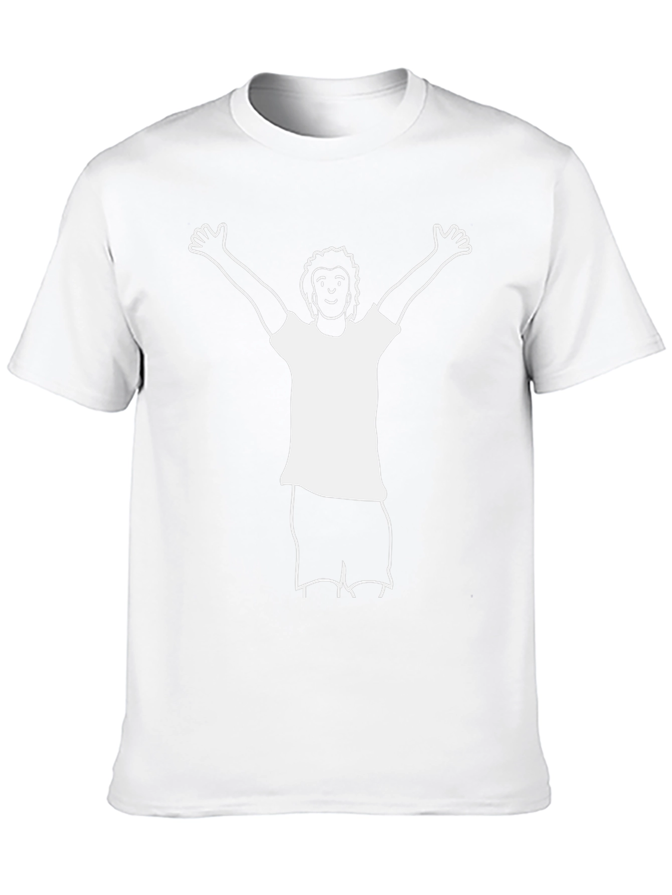 Graphic Tee - Happy Man Design