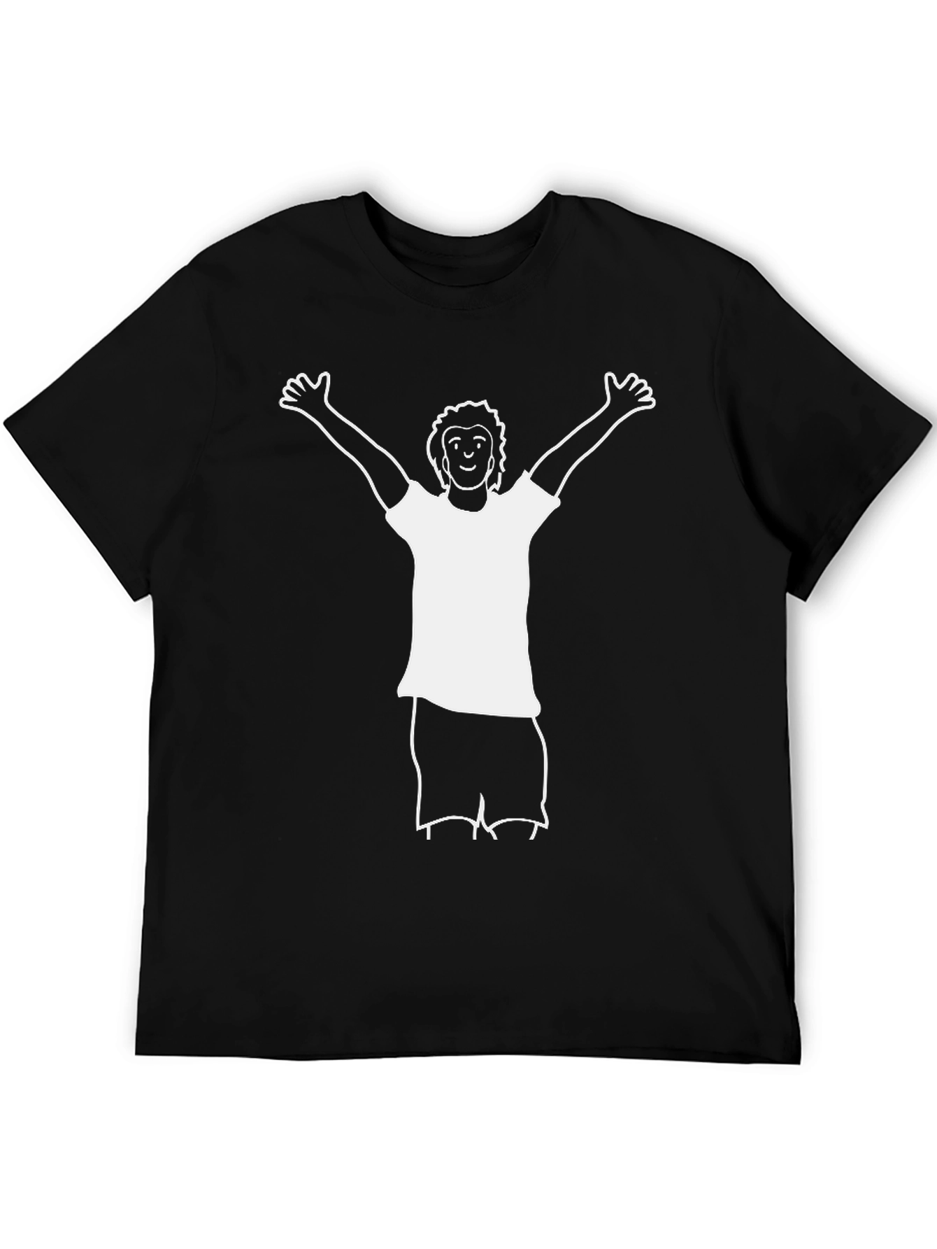 Graphic Tee - Happy Man Design
