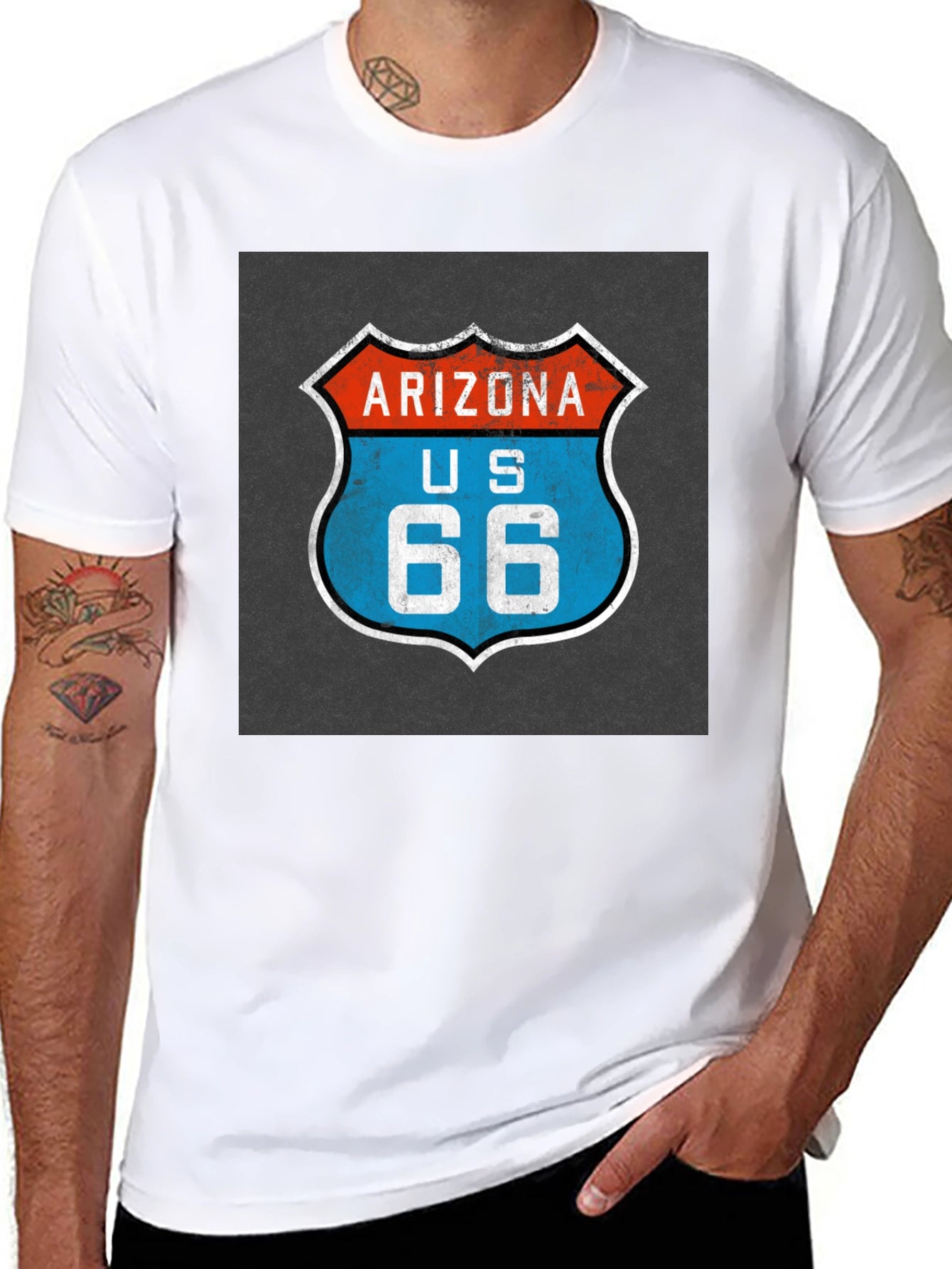 Arizona Route 66 Graphic T-Shirt