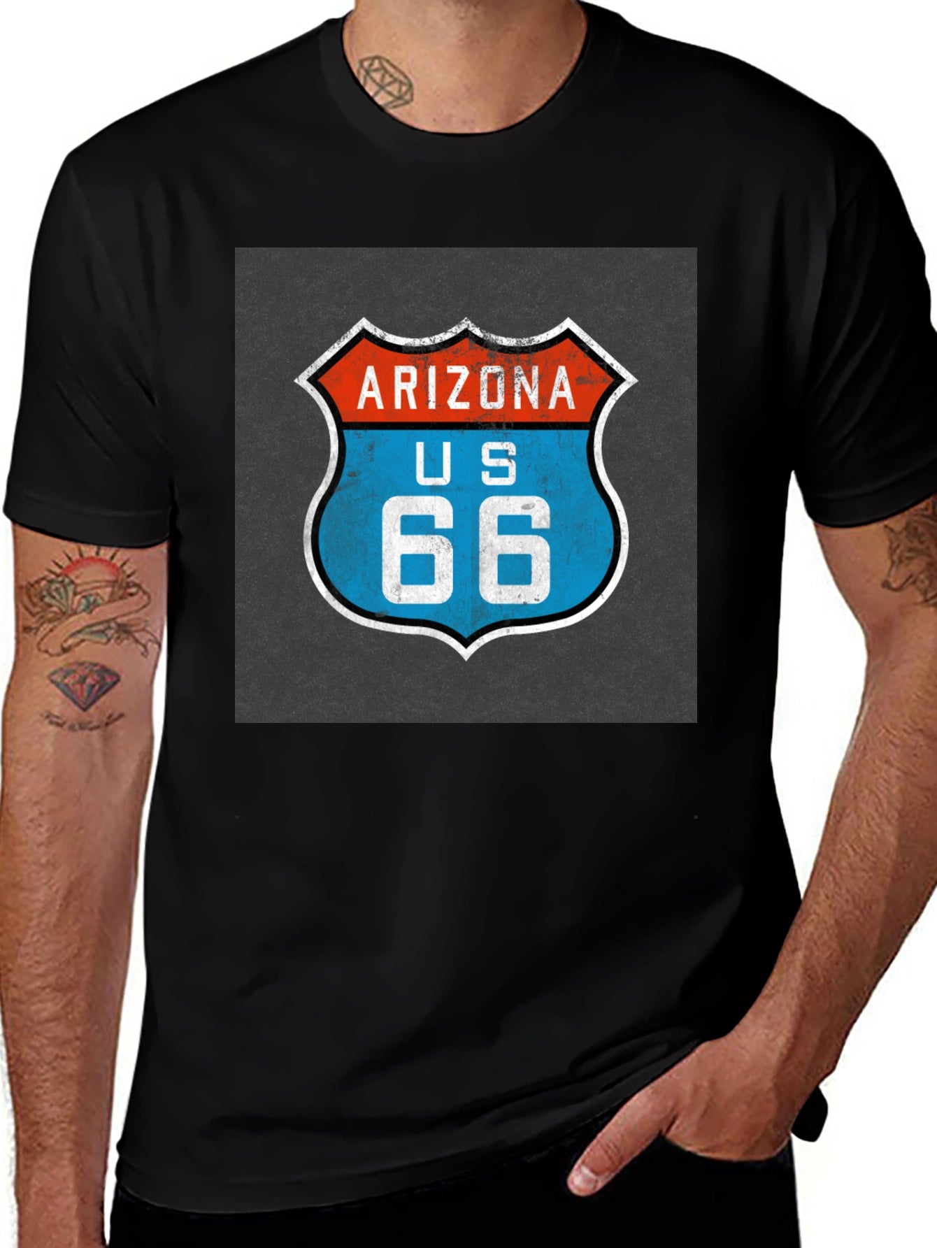 Arizona Route 66 Graphic T-Shirt