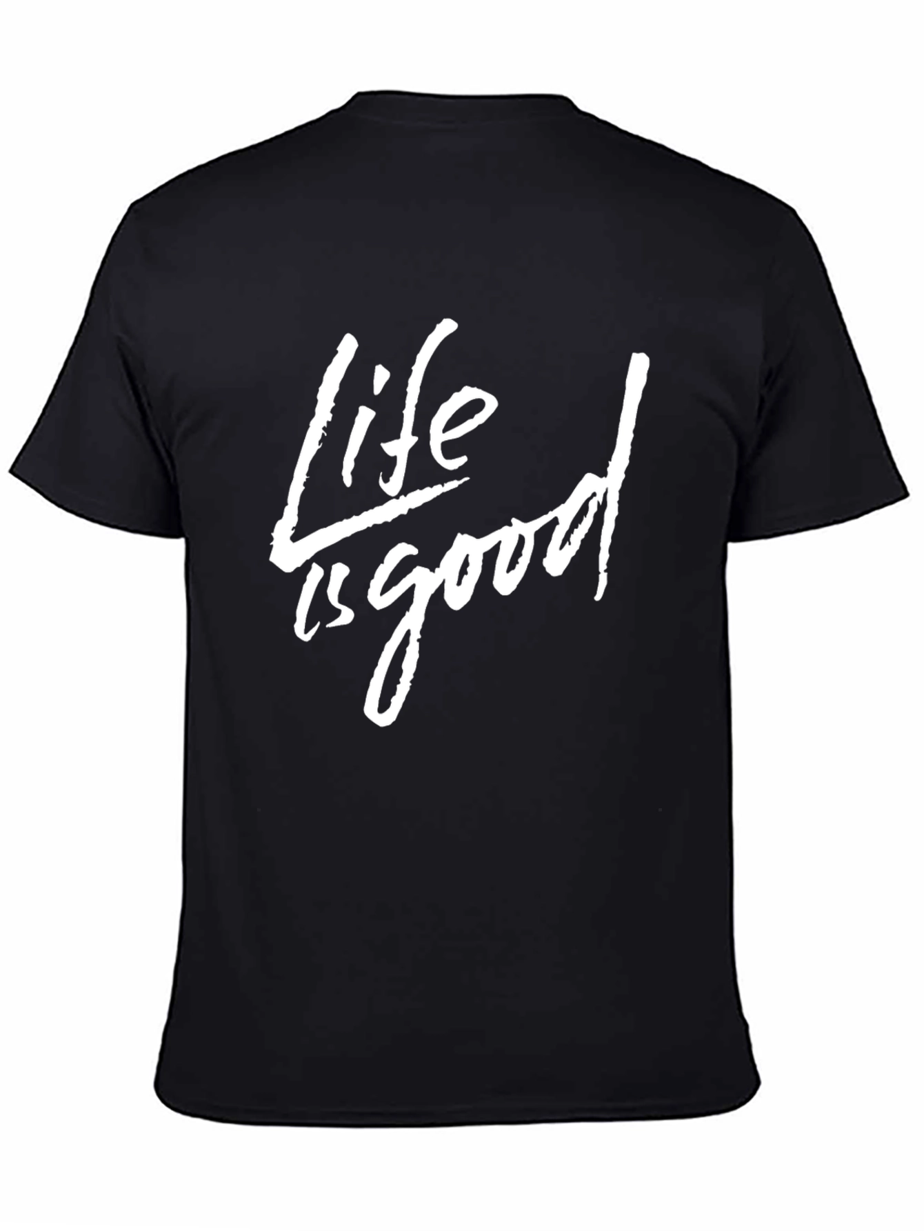 Life is Good Graphic Tee - Classic Black T-Shirt