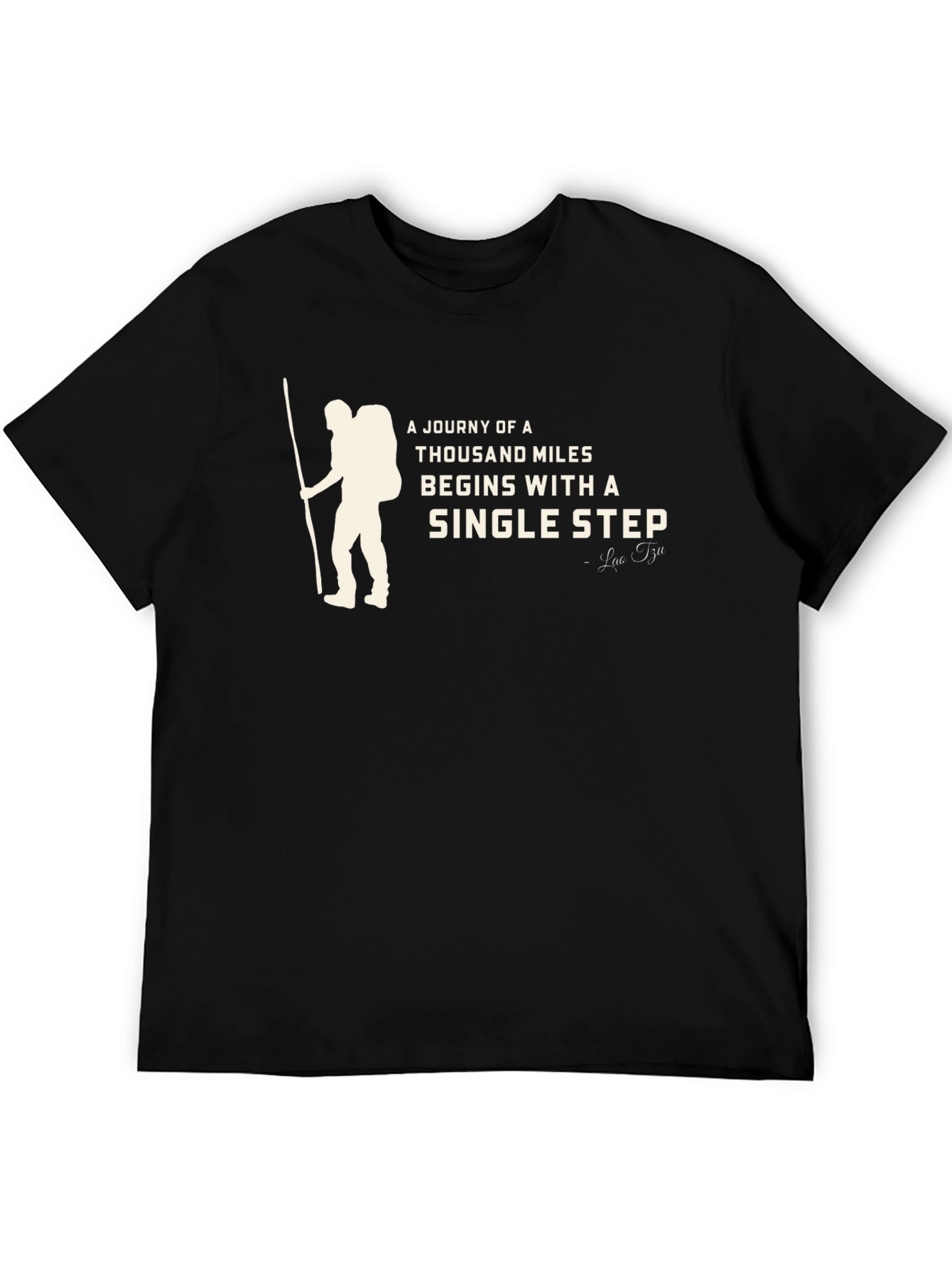 Inspirational Hiker T-Shirt: A Journey Begins
