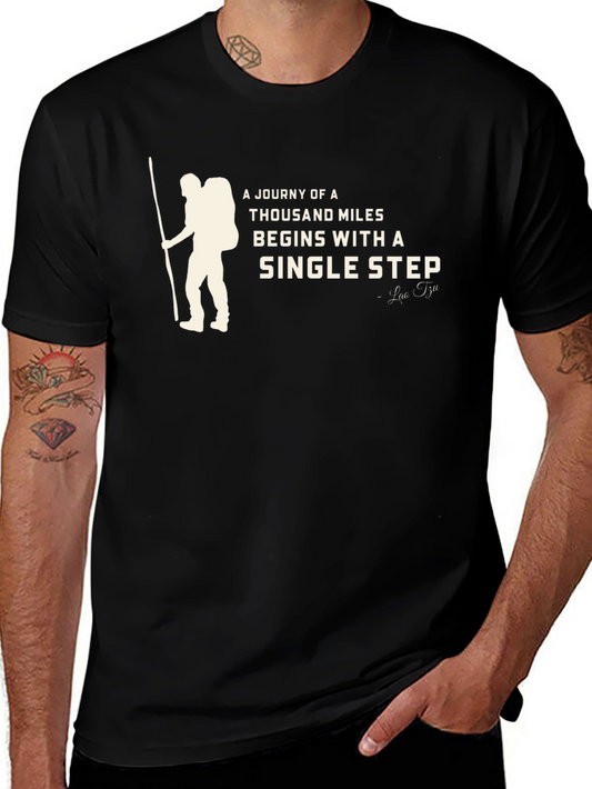 Inspirational Hiker T-Shirt: A Journey Begins