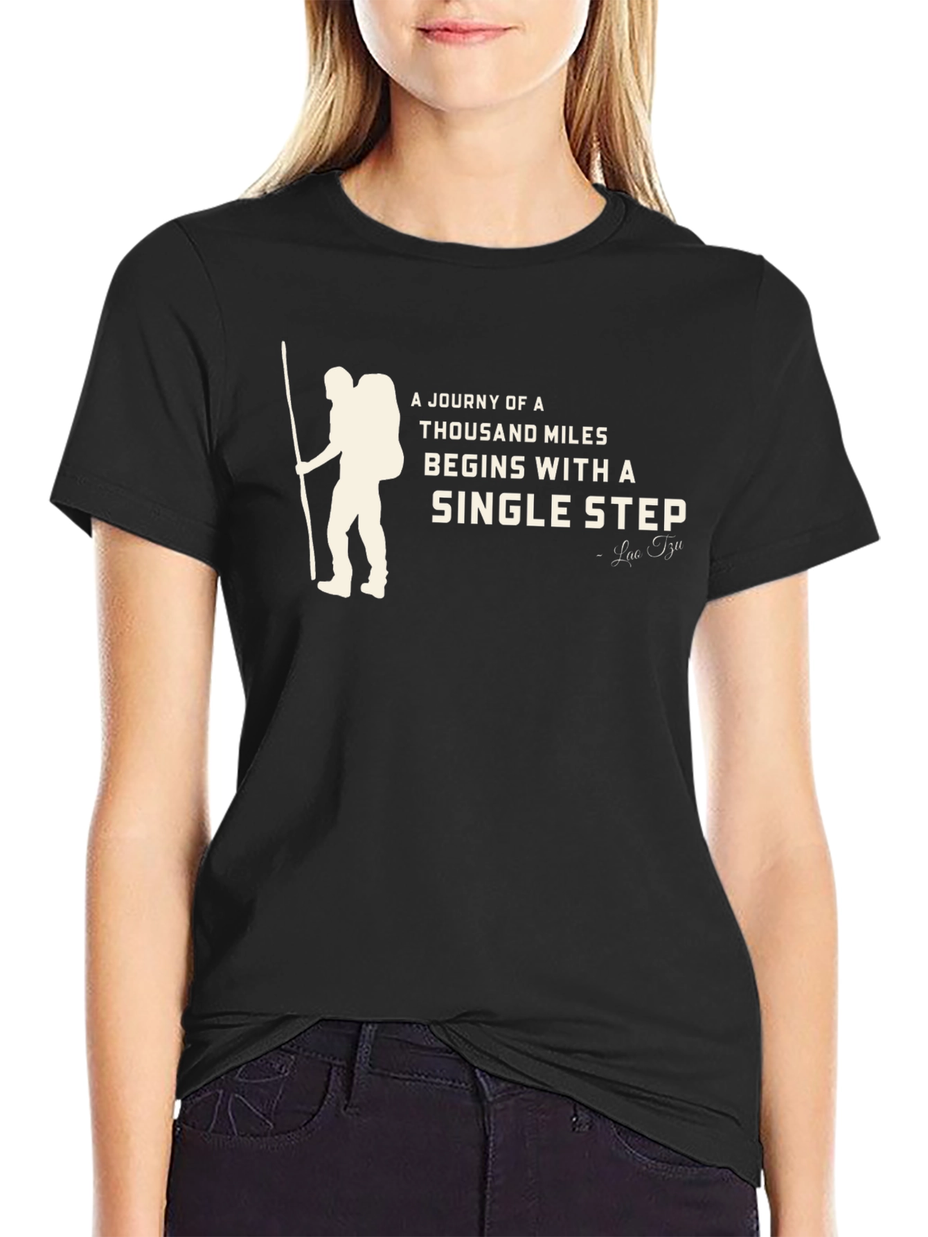 Inspirational Hiker T-Shirt: A Journey Begins
